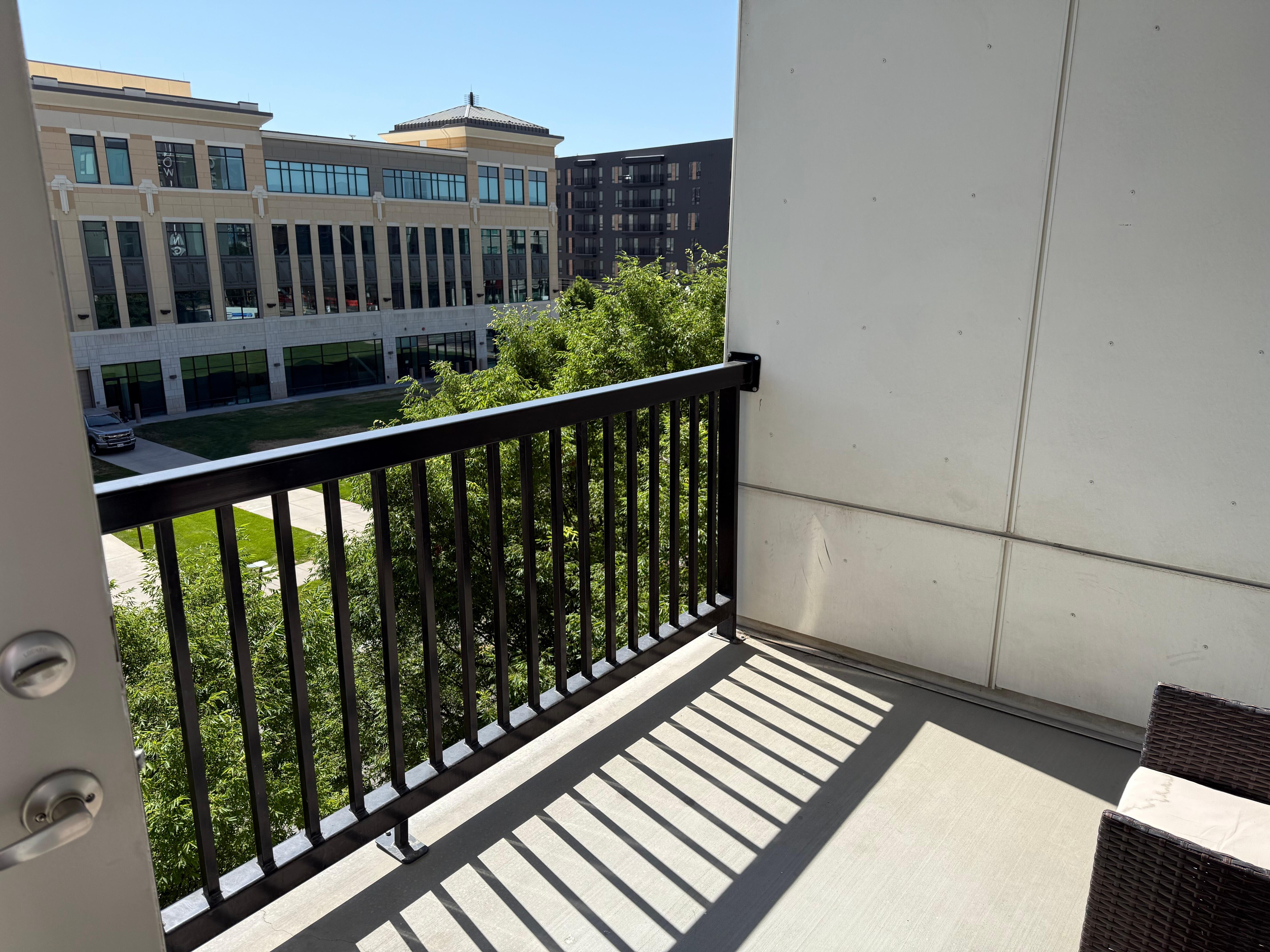 View from the balcony.