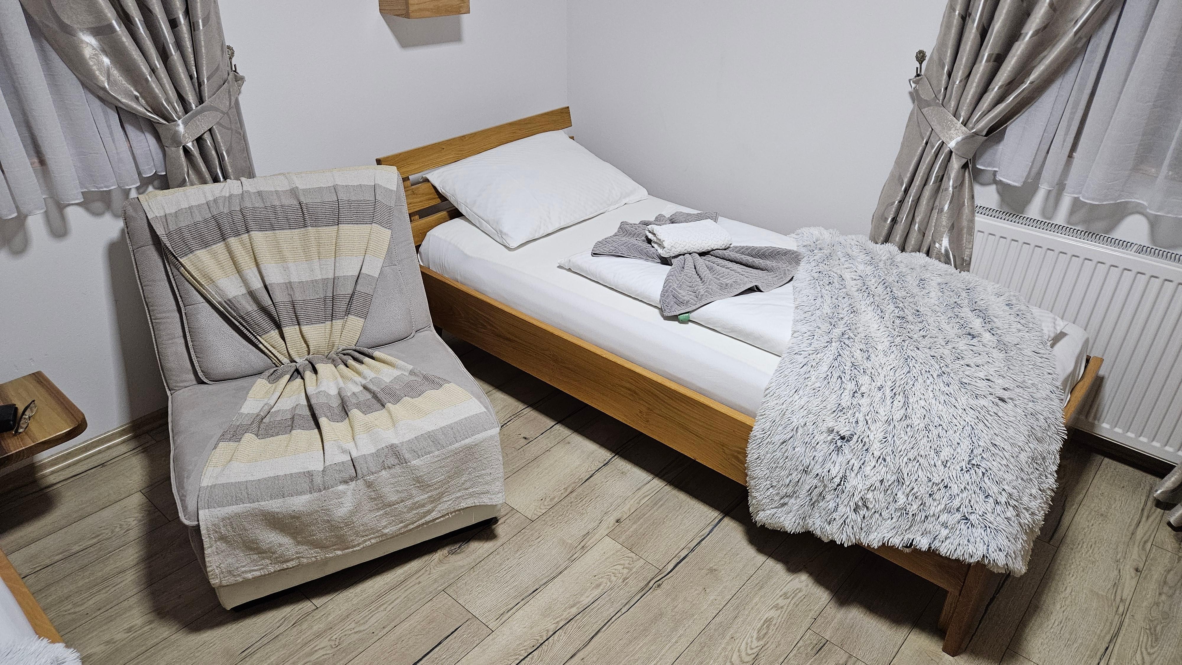 Bed at arrival