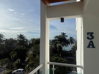 View from room entrance