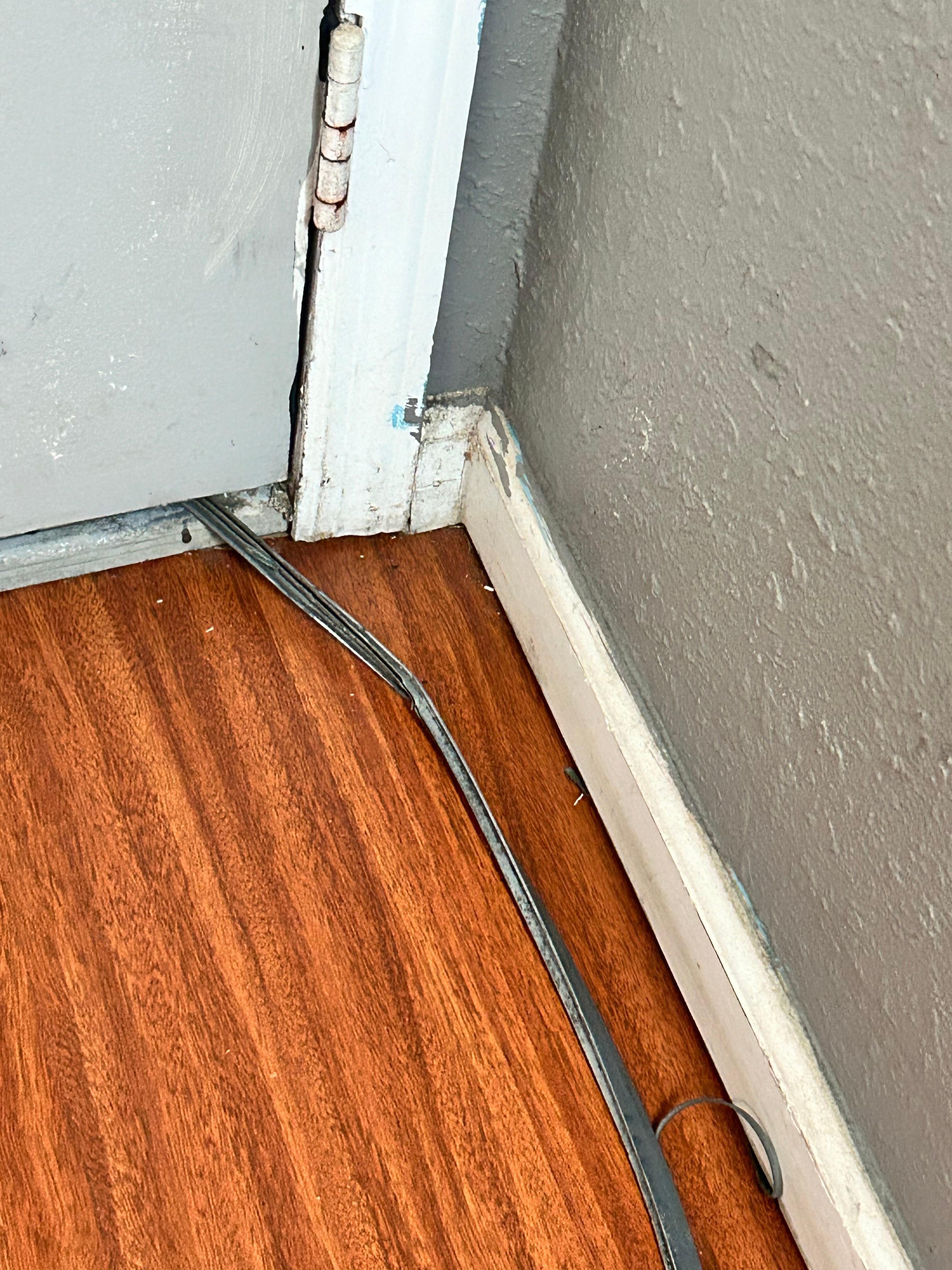 The property manager busted through my door, did not even knock, and broke this.