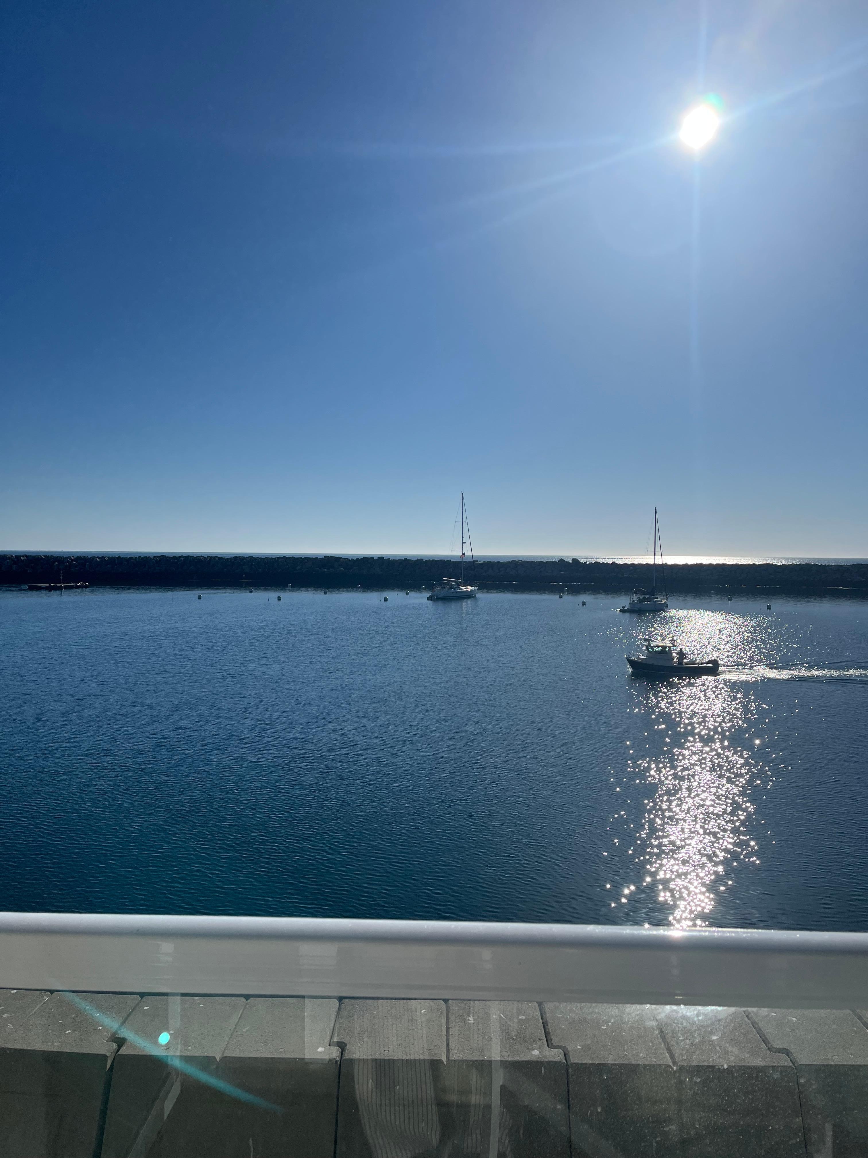 Afternoon views from our room. 