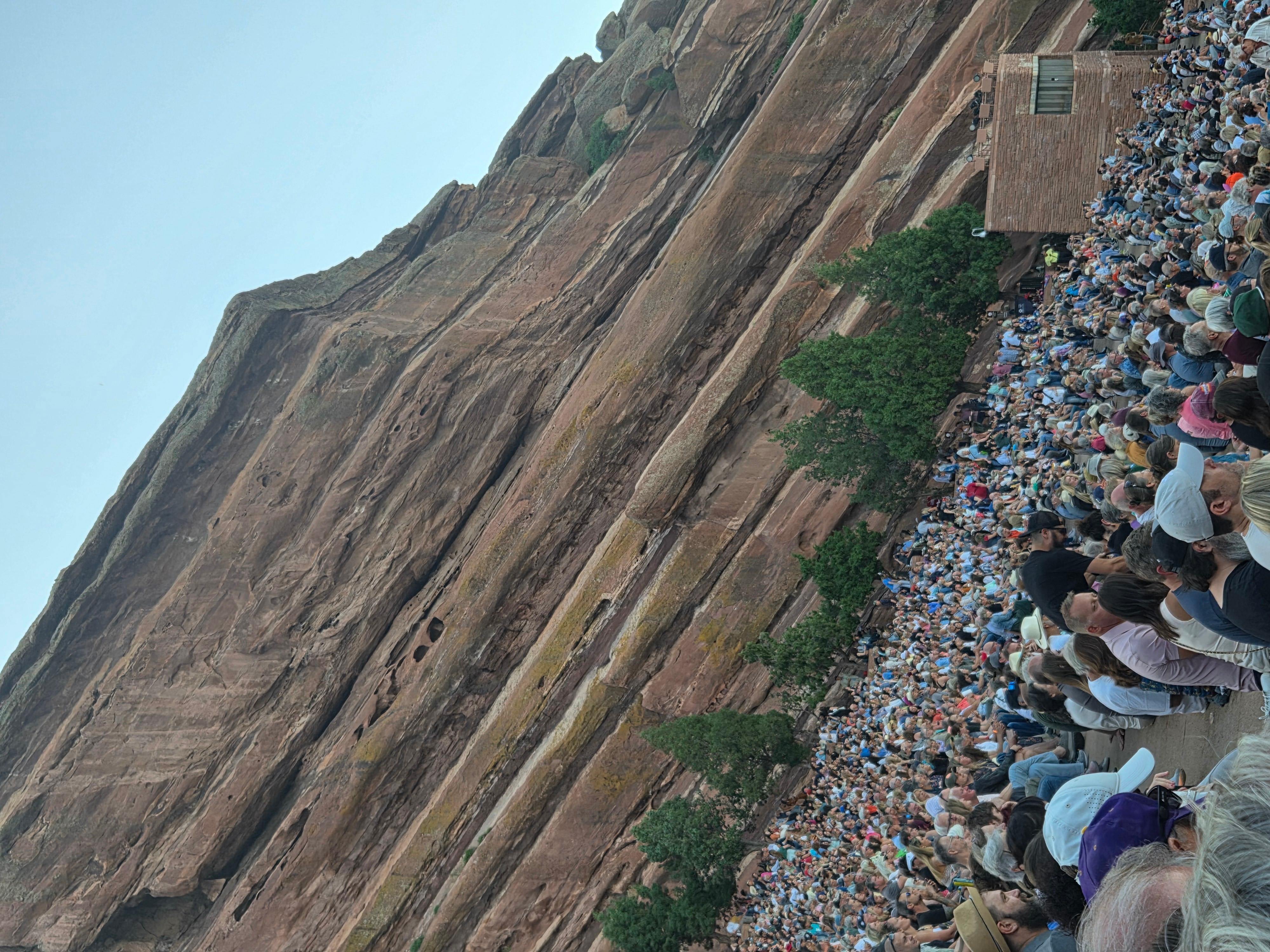 Red Rocks amphitheater.