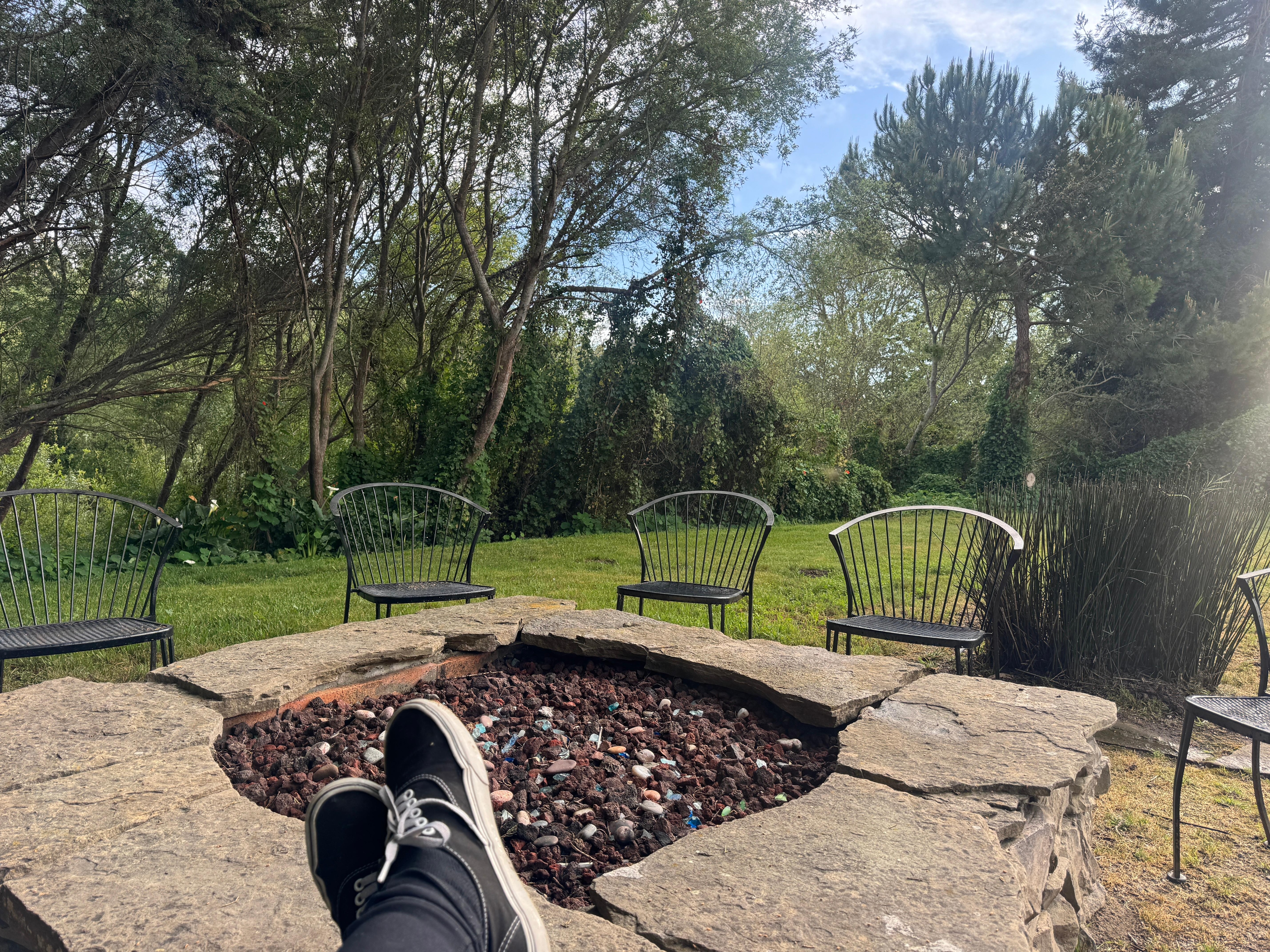 Wonderful back yard area 