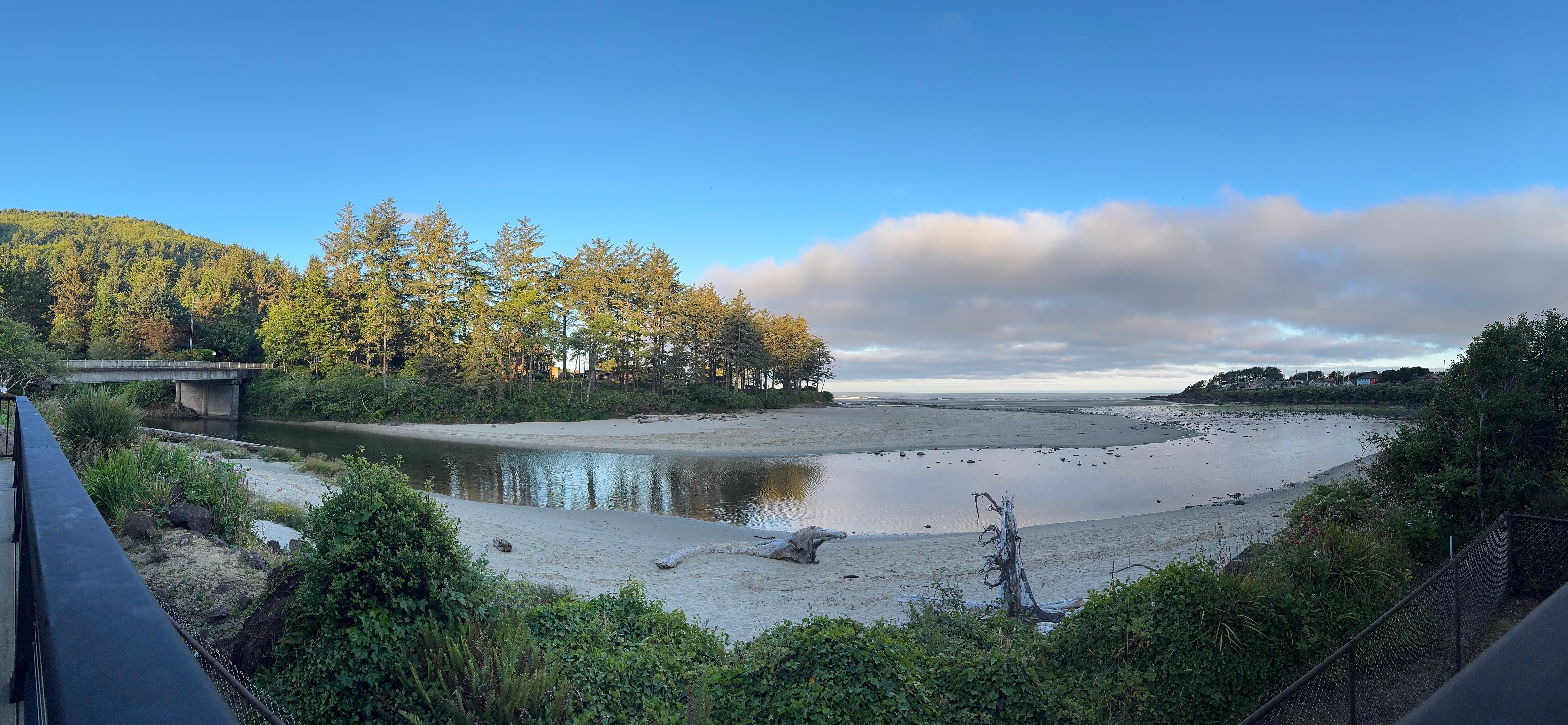 Pano view from the balcony