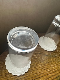 Dust on the glasss