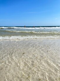 Beach and water