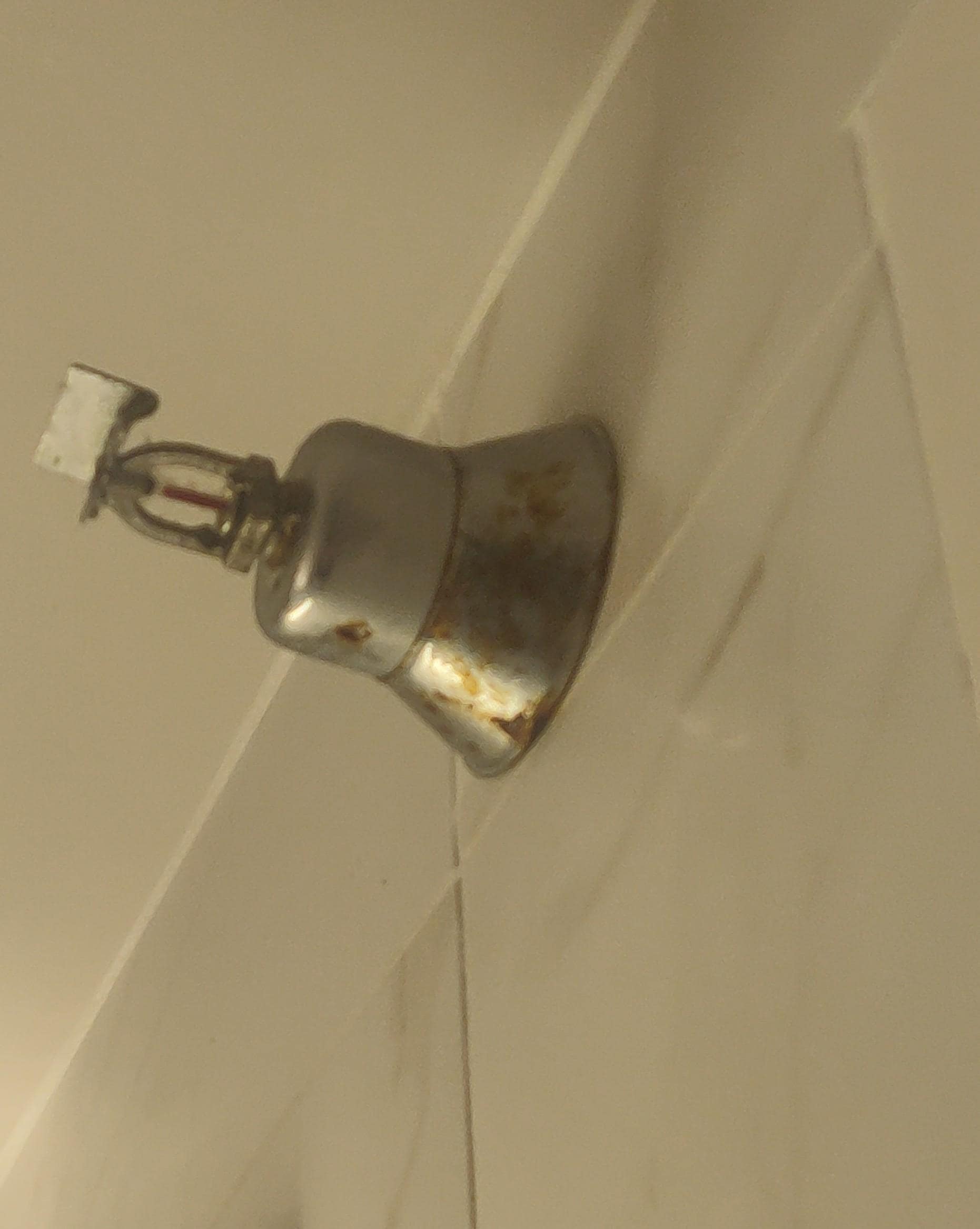 Fire system rusting from moisture, I'm suspect from a lack of the fan working.