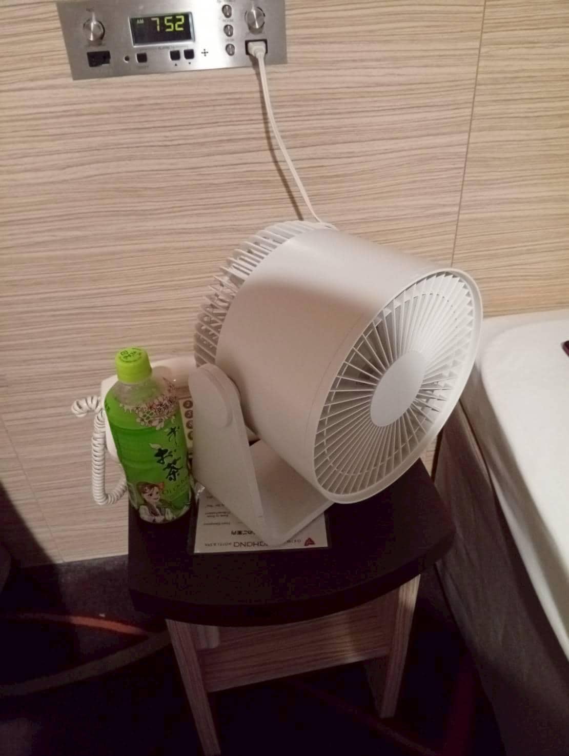 陪伴我們8個晚上的電風扇之二