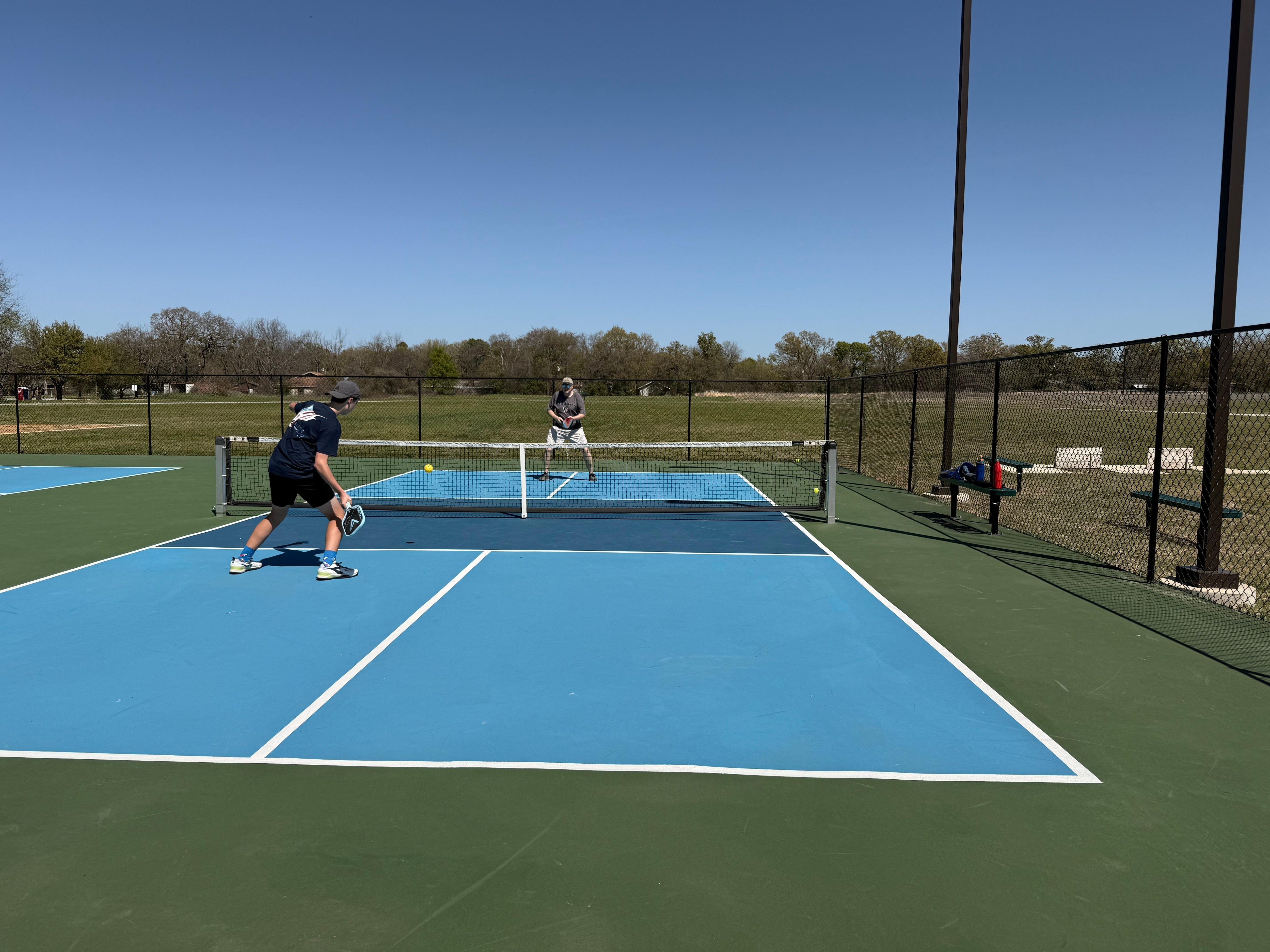 Nearby pickleball courts