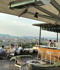 Rooftop bar