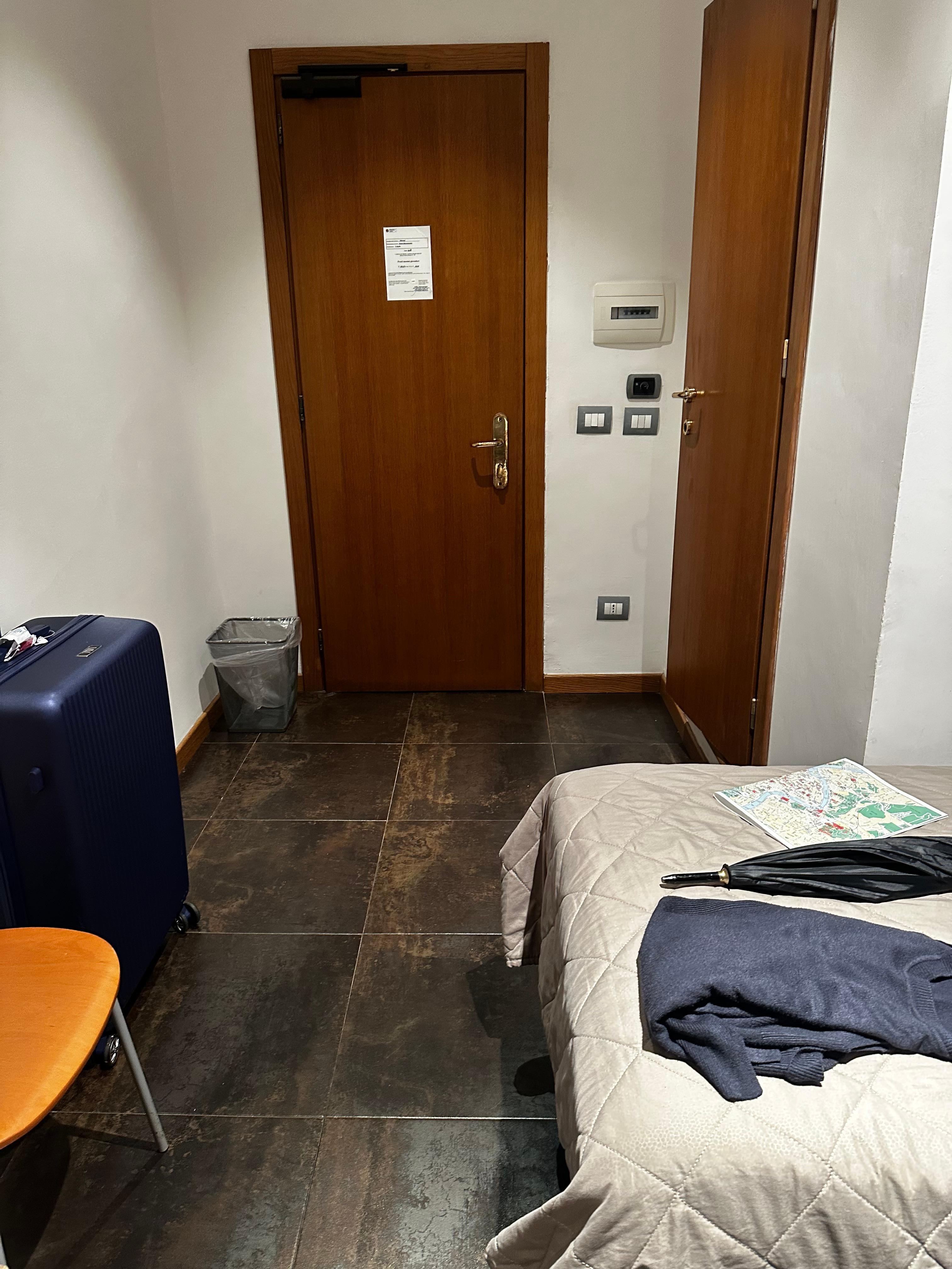 Foto real do quarto 