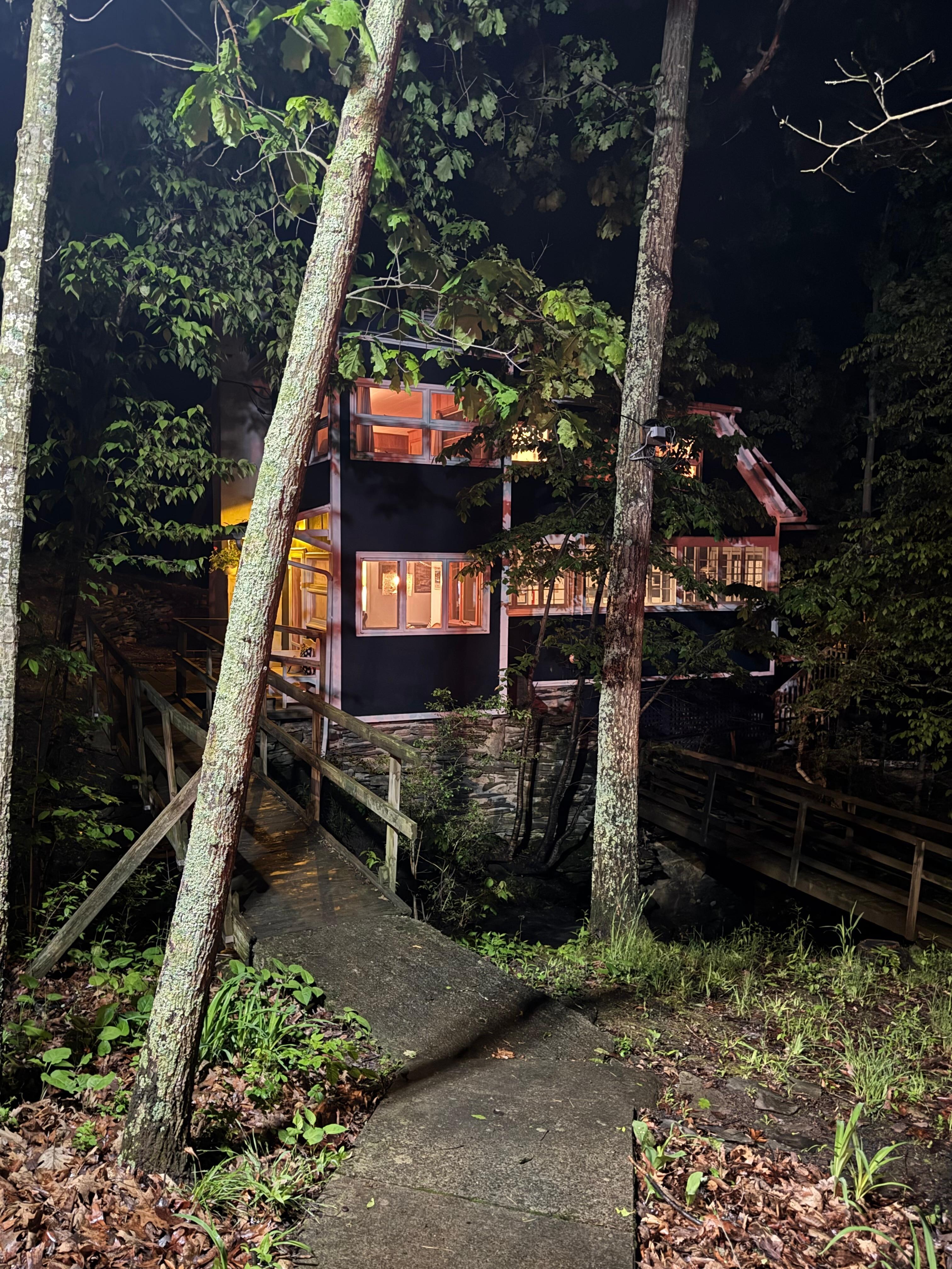 View of home from parking area