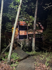 View of home from parking area