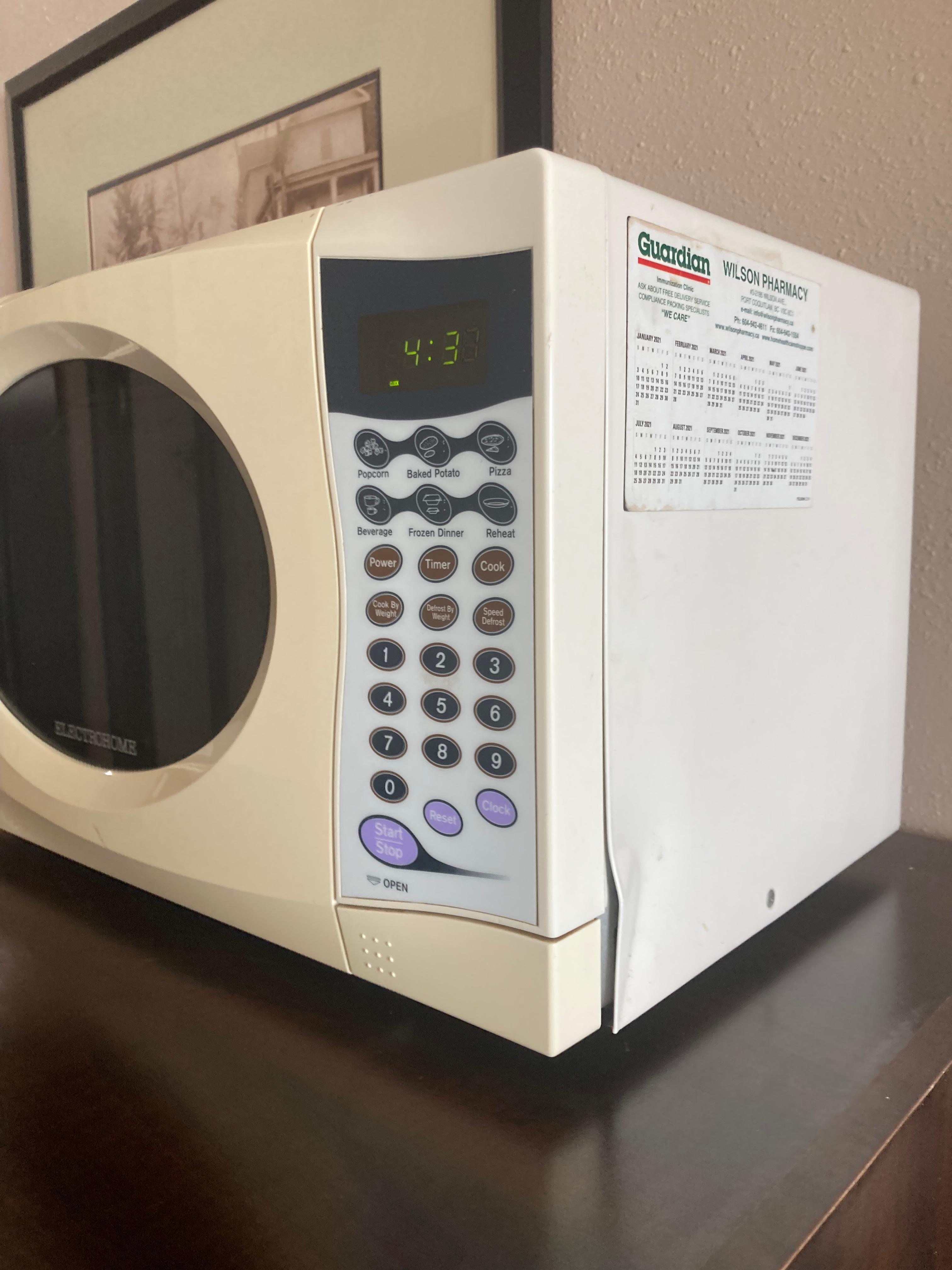 Dangerous microwave