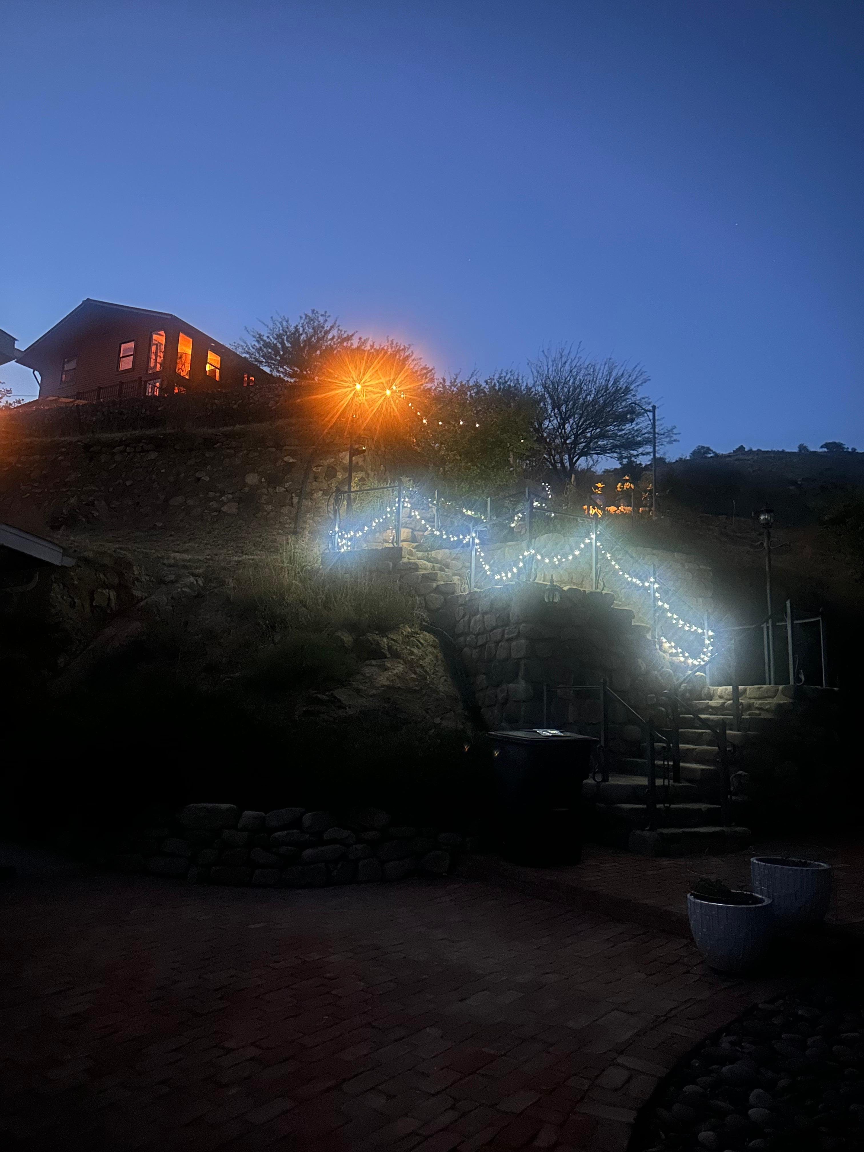 Safely lit walkways