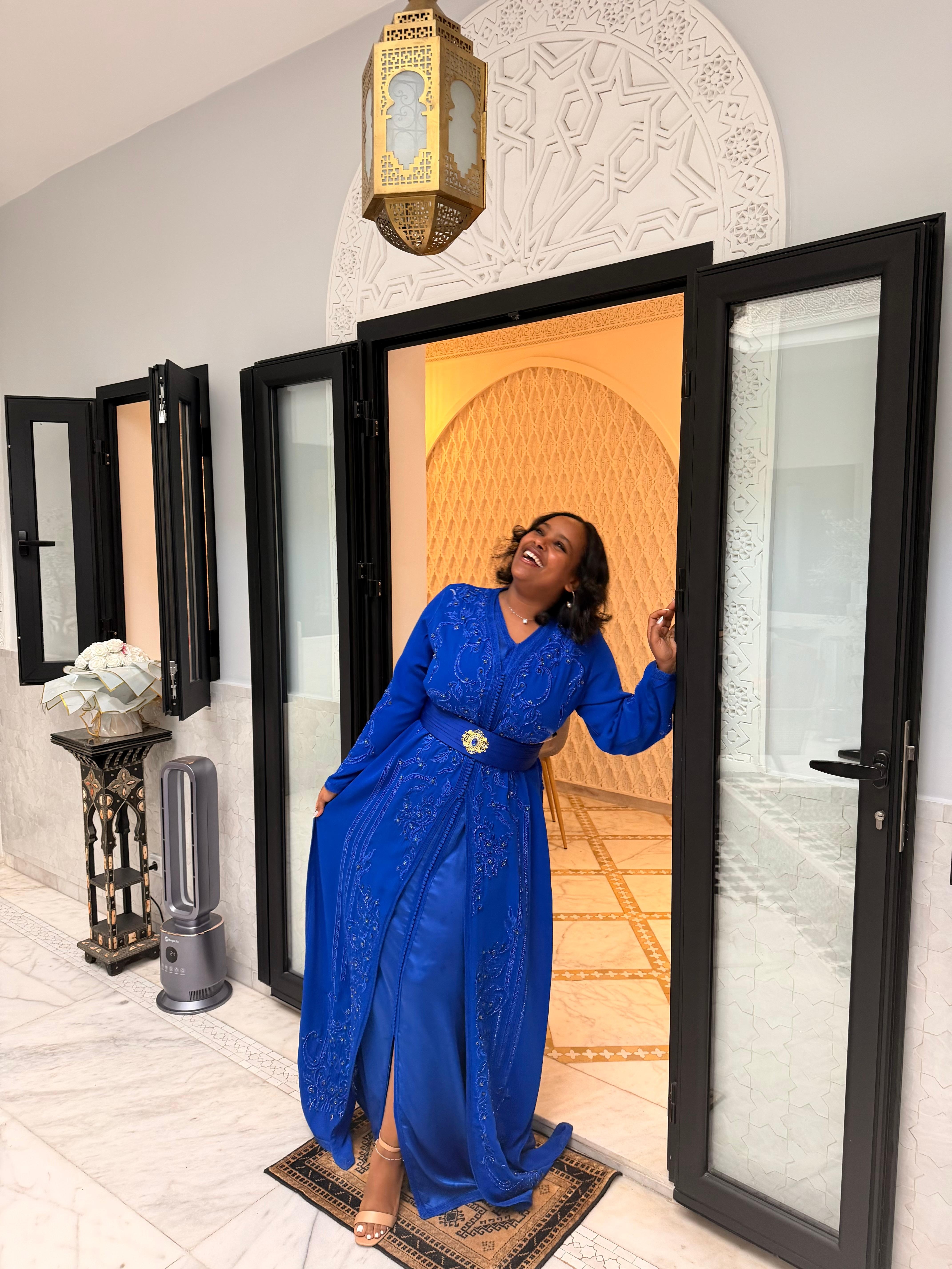    They were kind enough to let us use the dress for the pictures