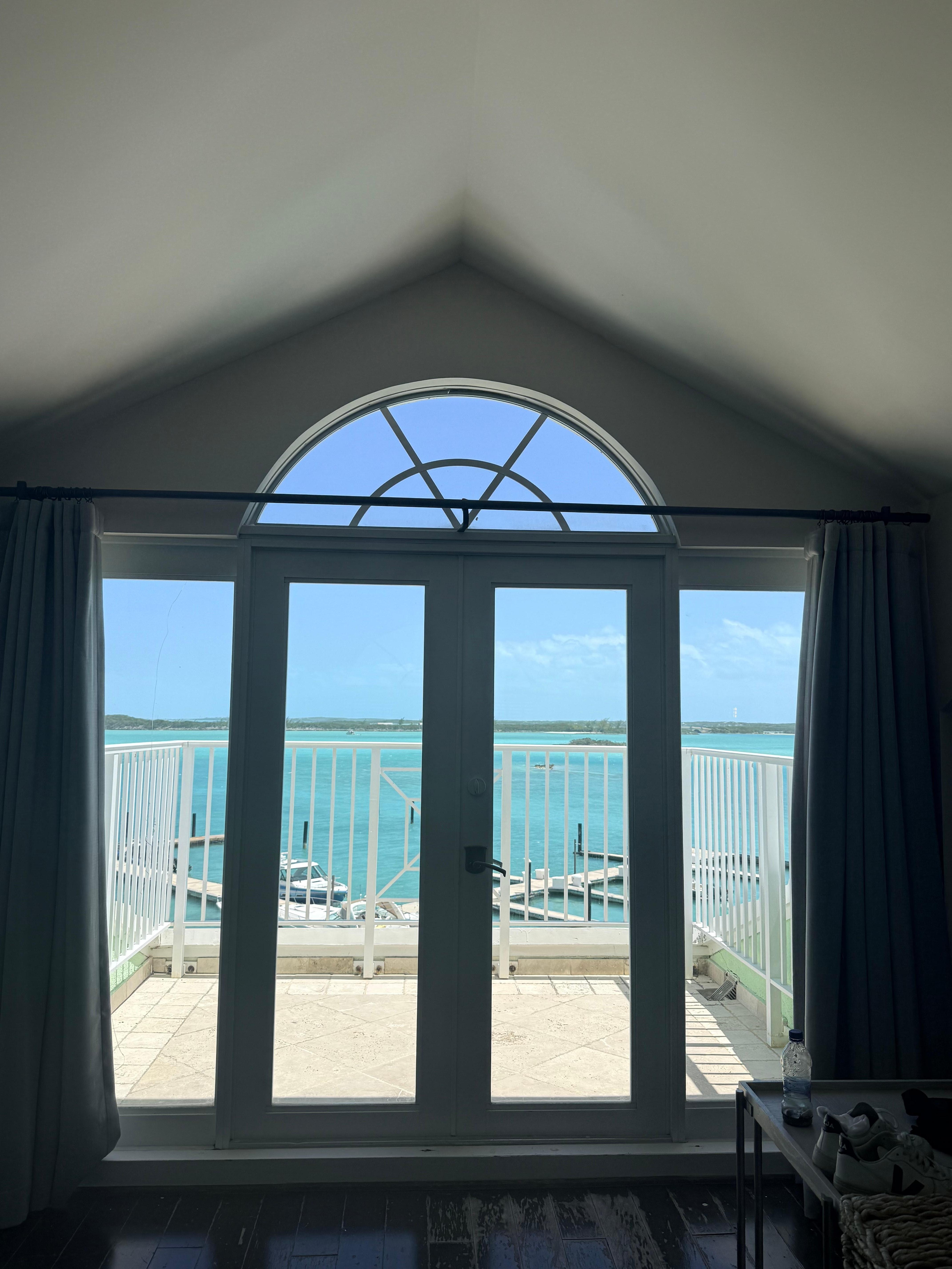 Top floor master suite view 