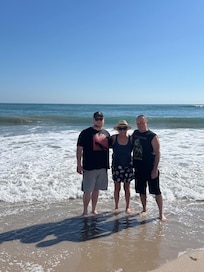 At the beach 10 minutes away