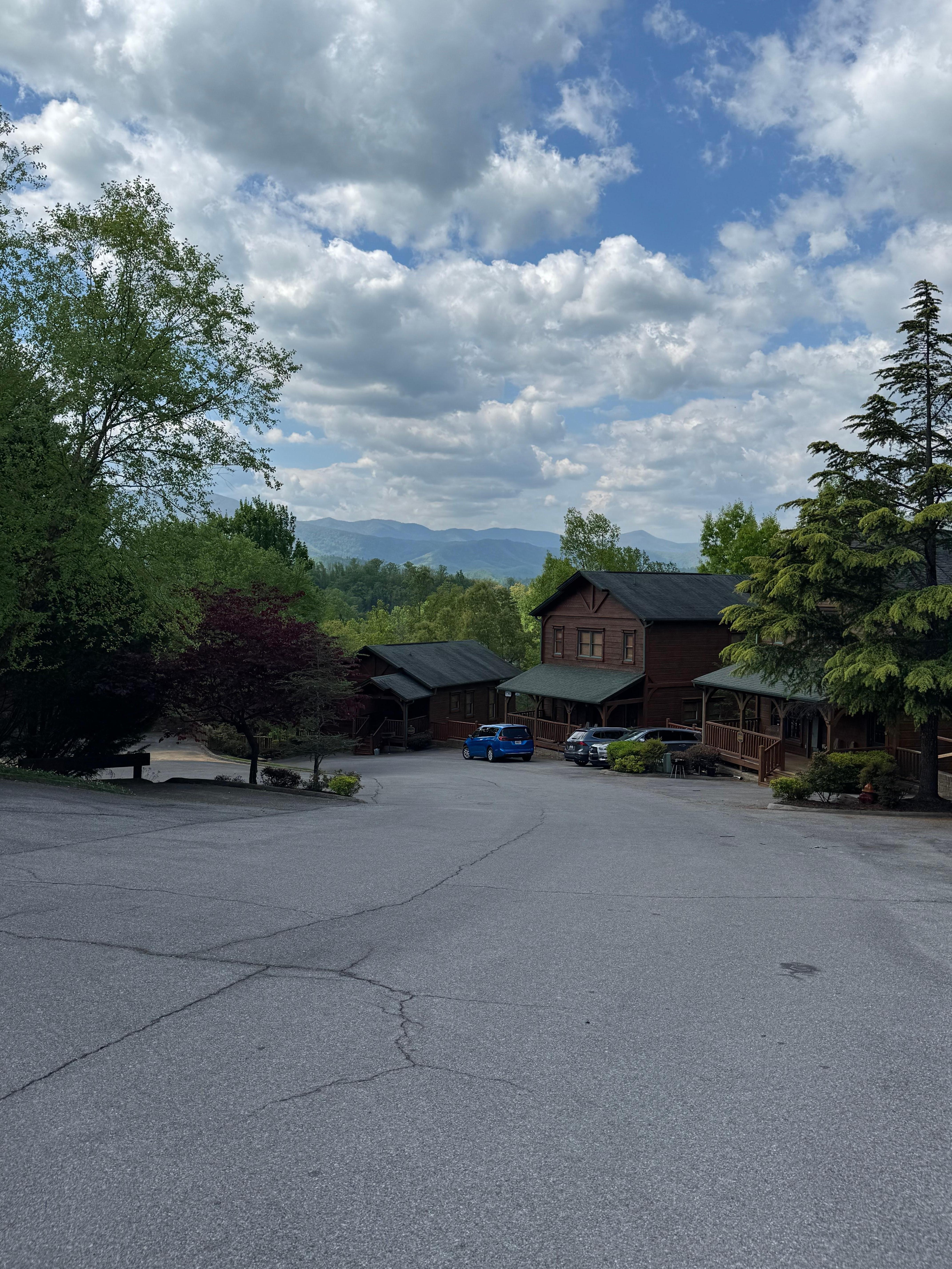 Beautiful view on walk