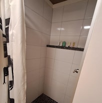New shower tile