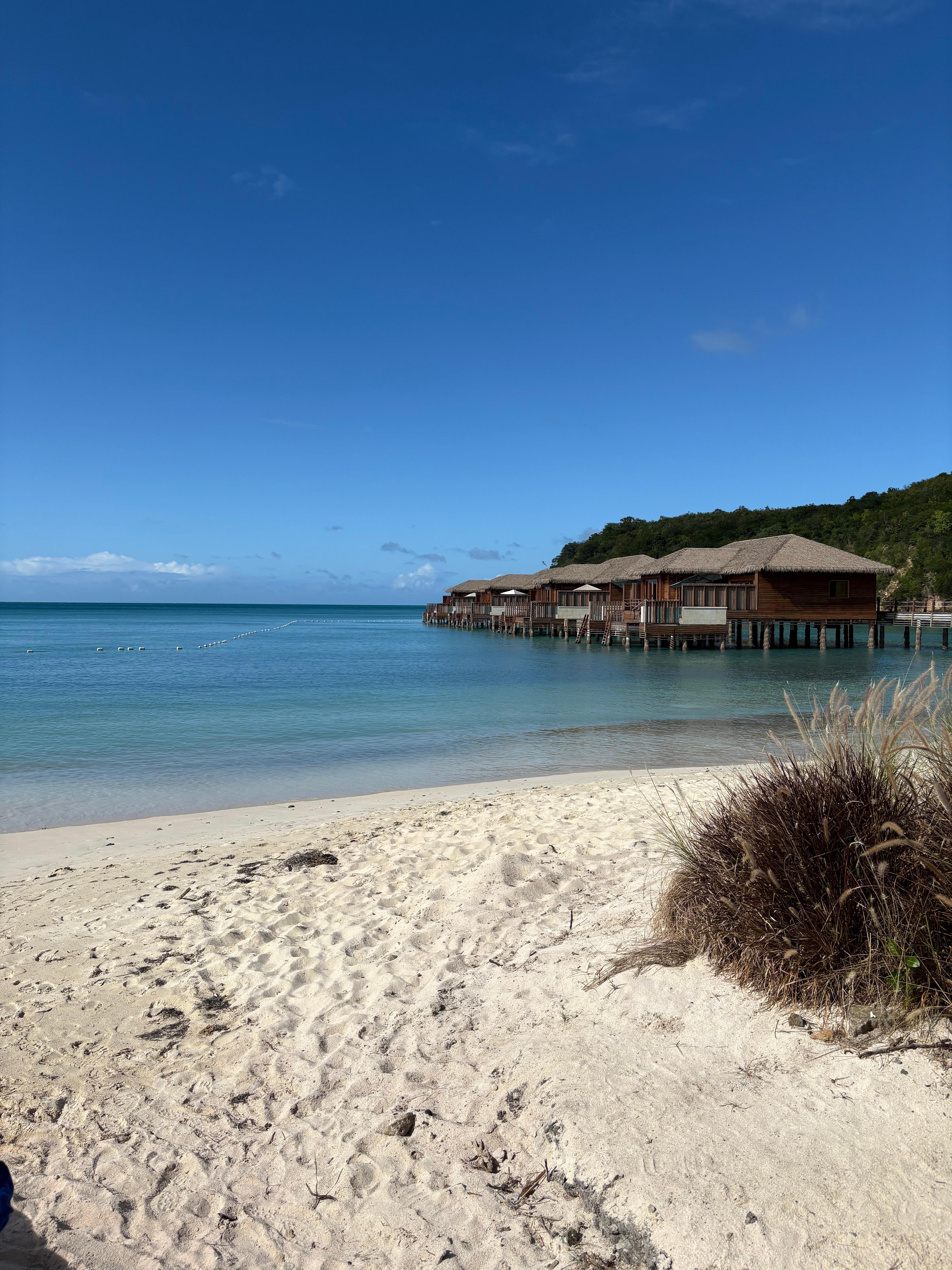 The beach during the day 