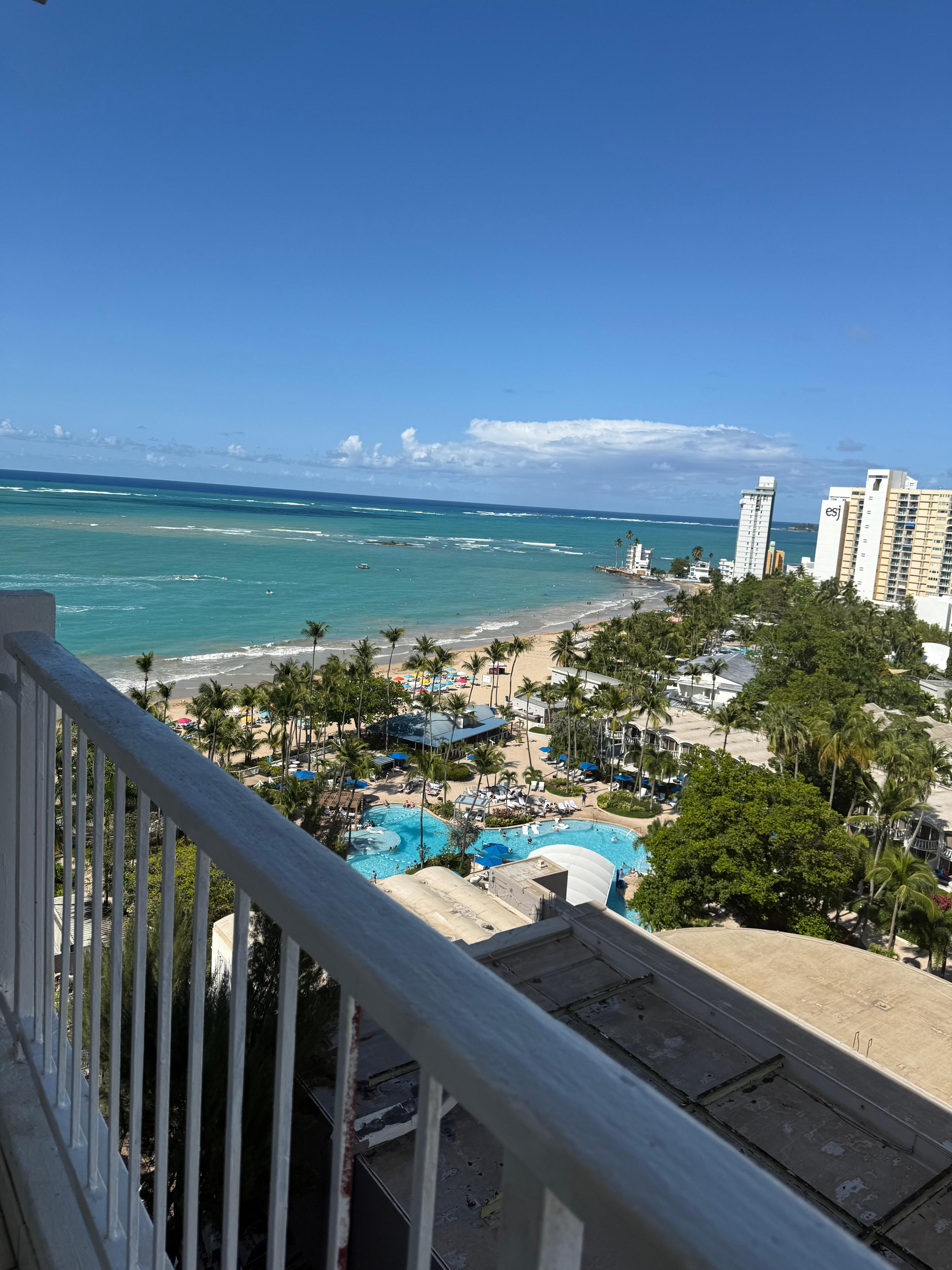 View from balcony