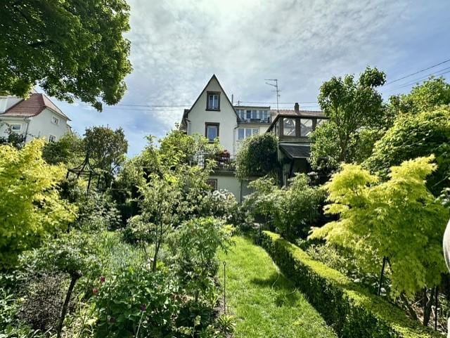 Back of house from garden