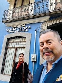 Front of the building