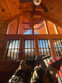 Beautiful morning views while enjoying coffee