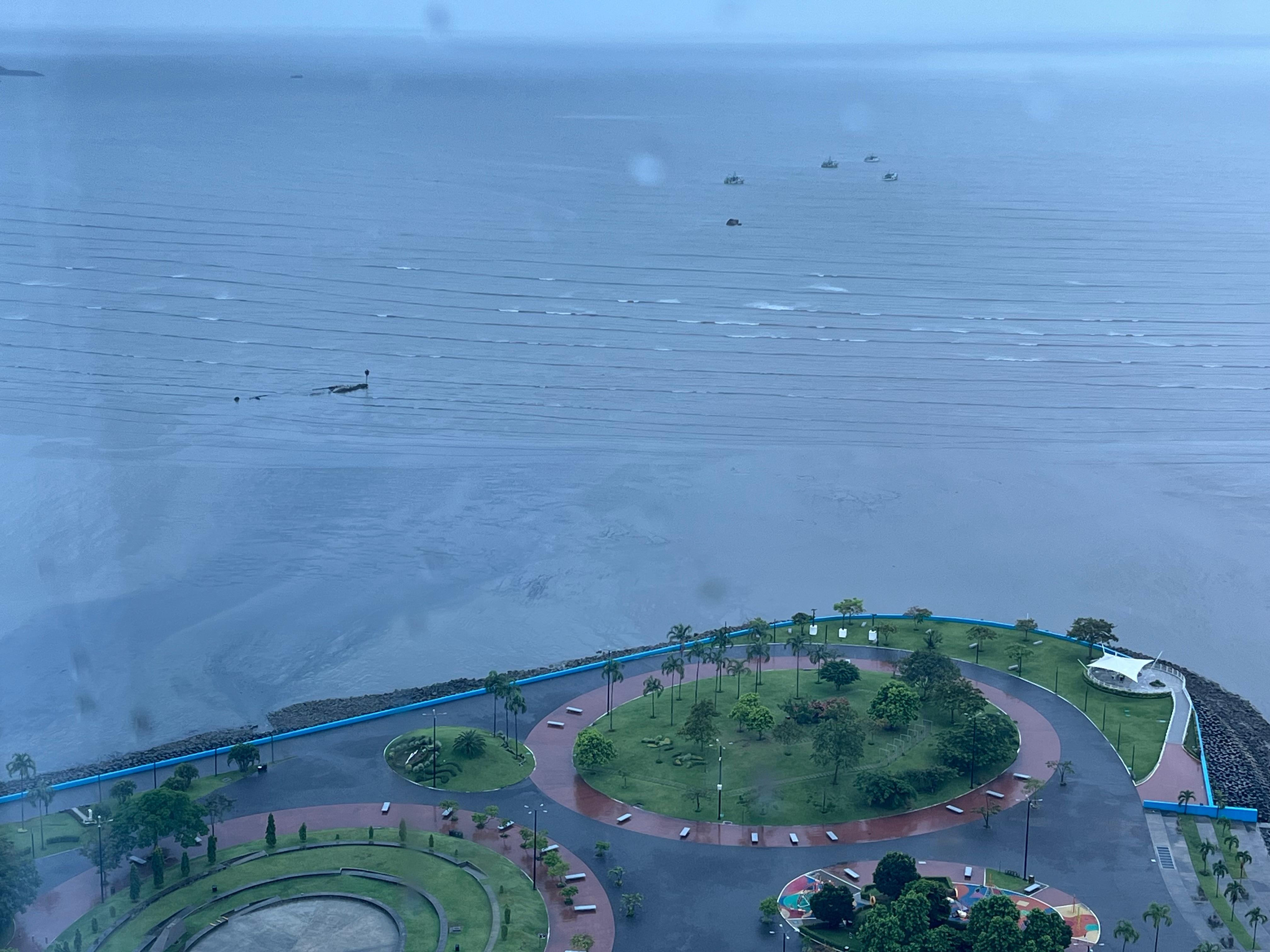 View from my condo on the 36th floor 