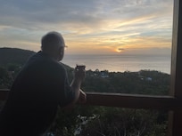 Le soir vers 18h, juste observer le soleil se coucher…