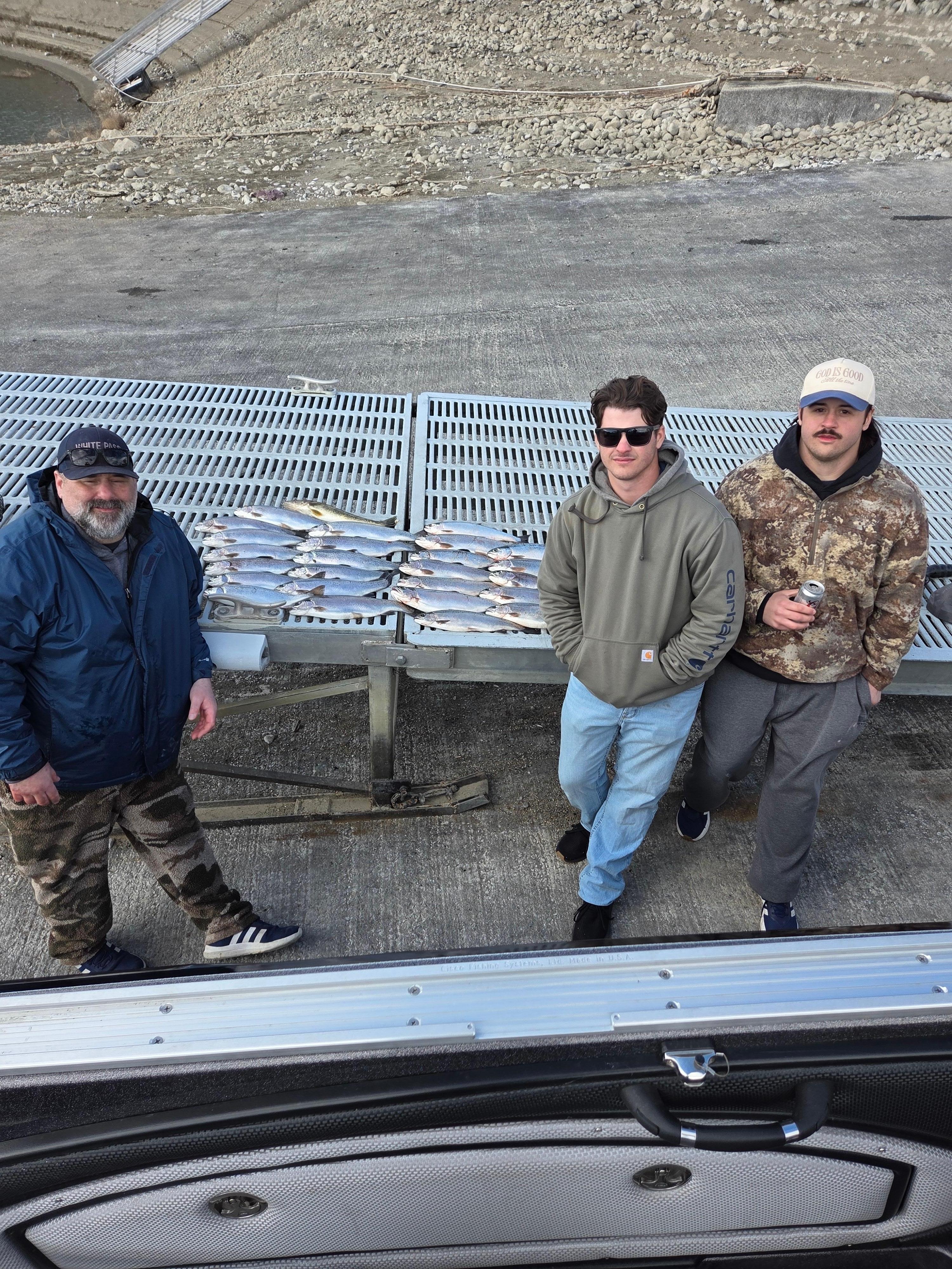 Another great weekend fishing lake roosevelt! 