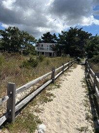 Beach view of back of house