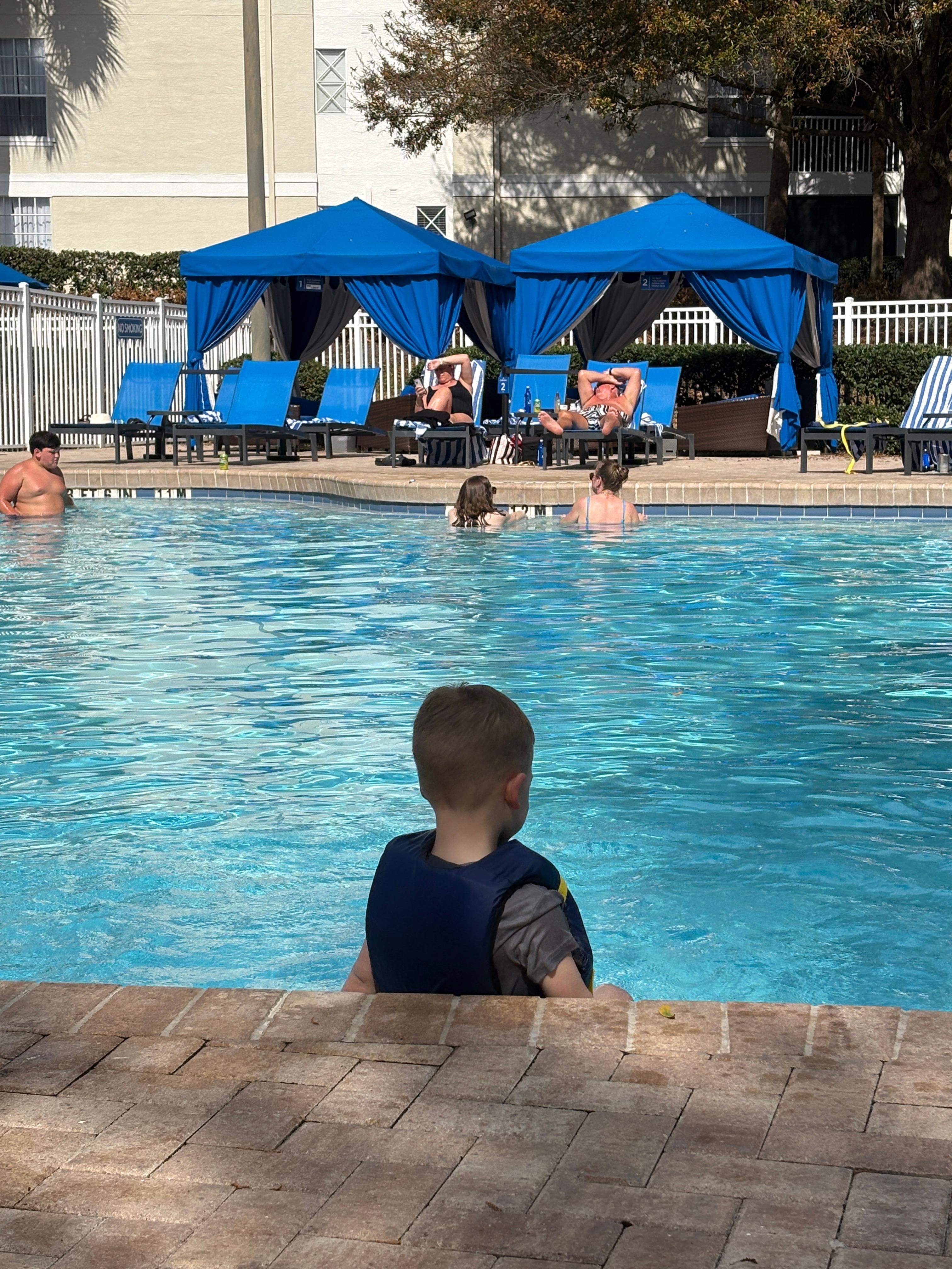 The pools where amazing