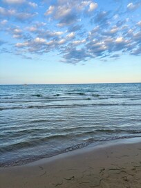 In spiaggia