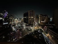 Our view from the Balcony.