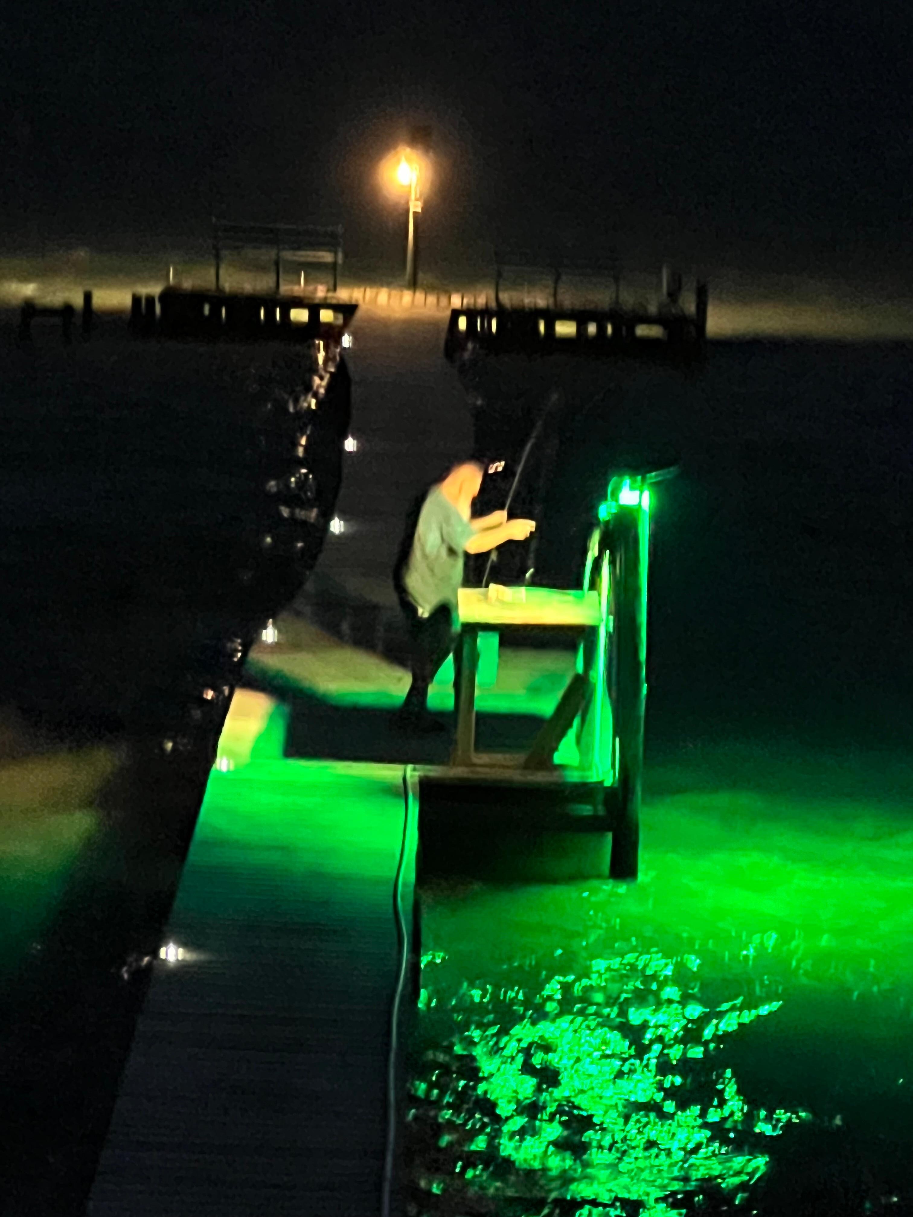 Night fishing was great!!