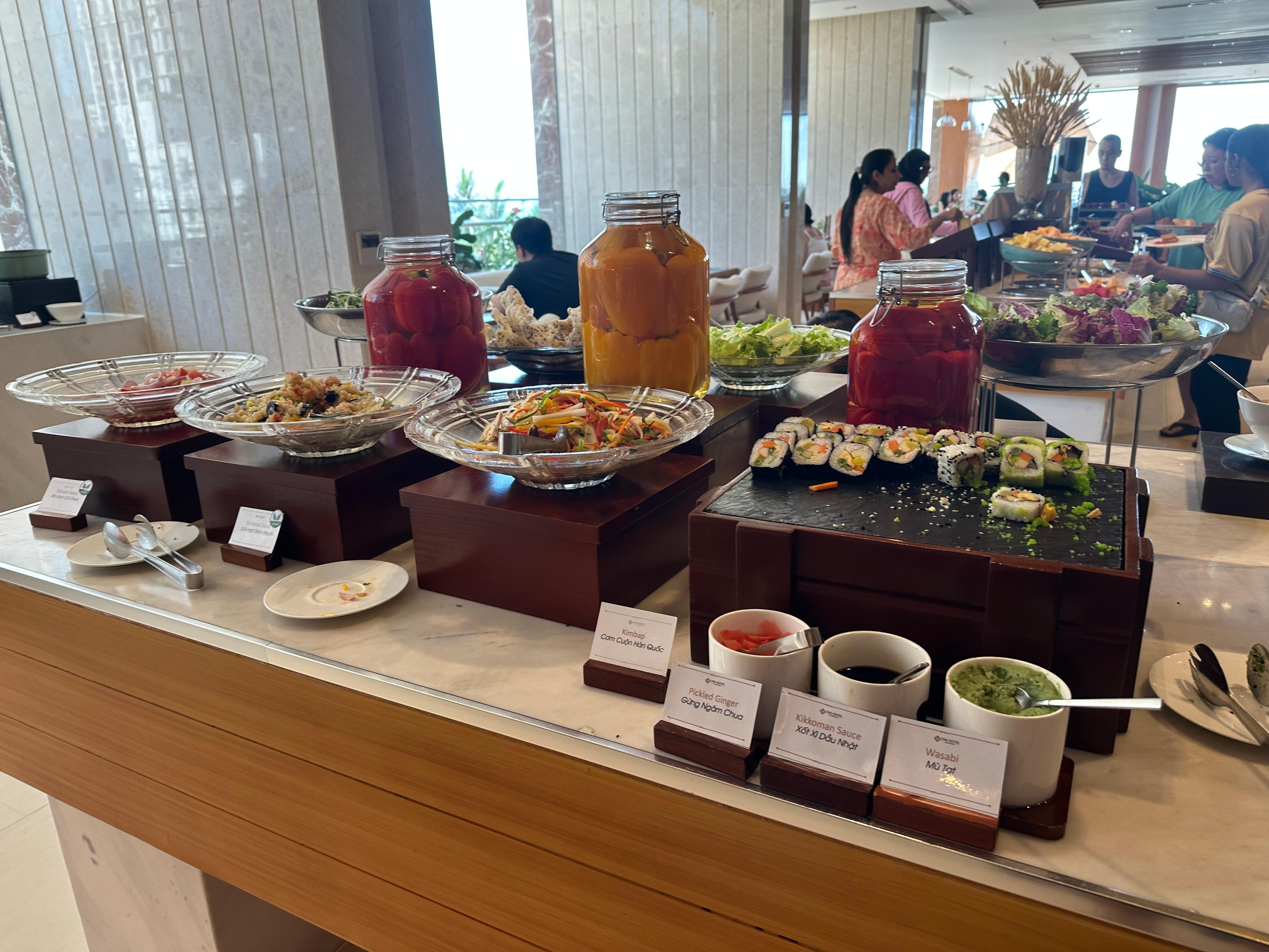 Breakfast Buffet amazing selection 