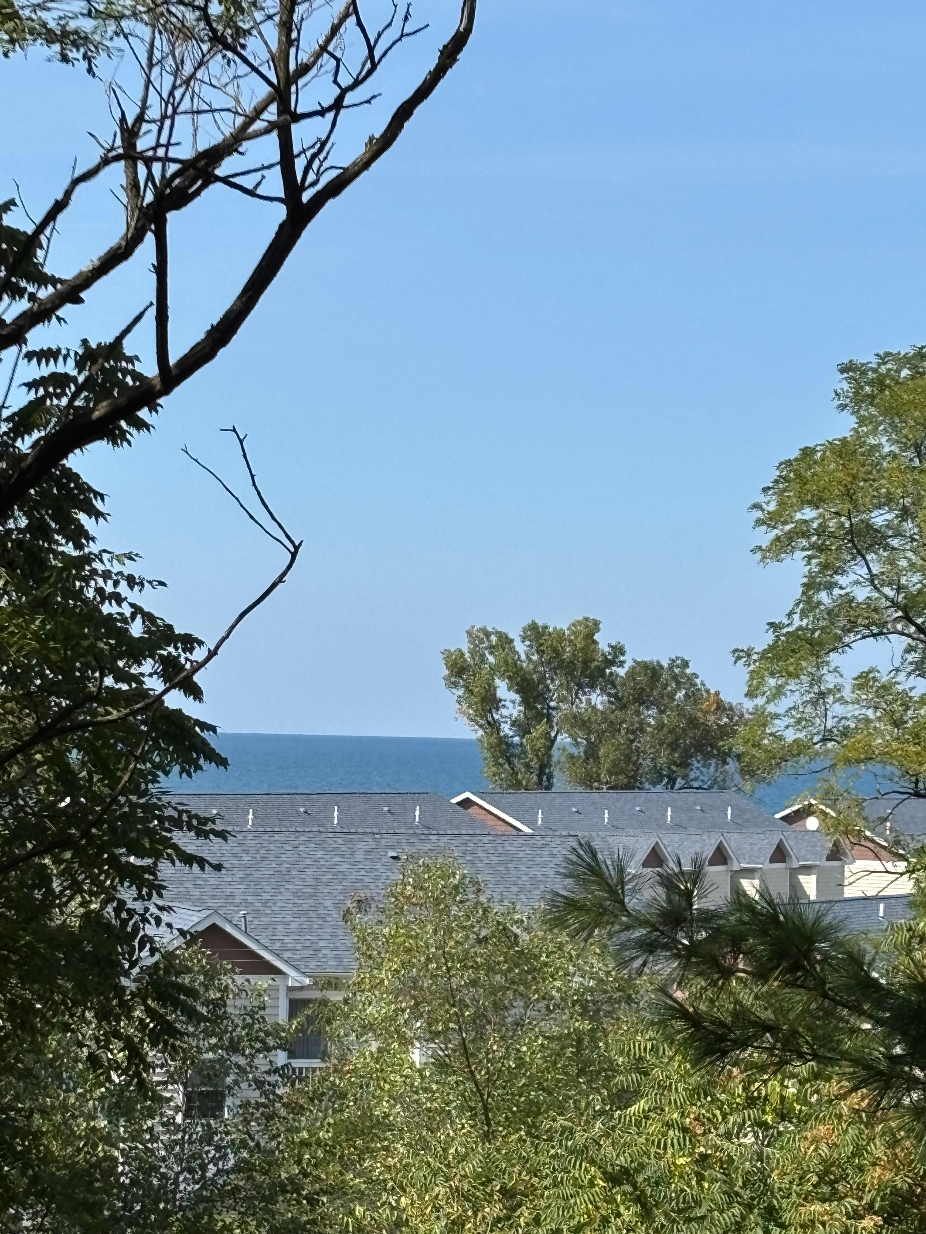 The view from the top deck.