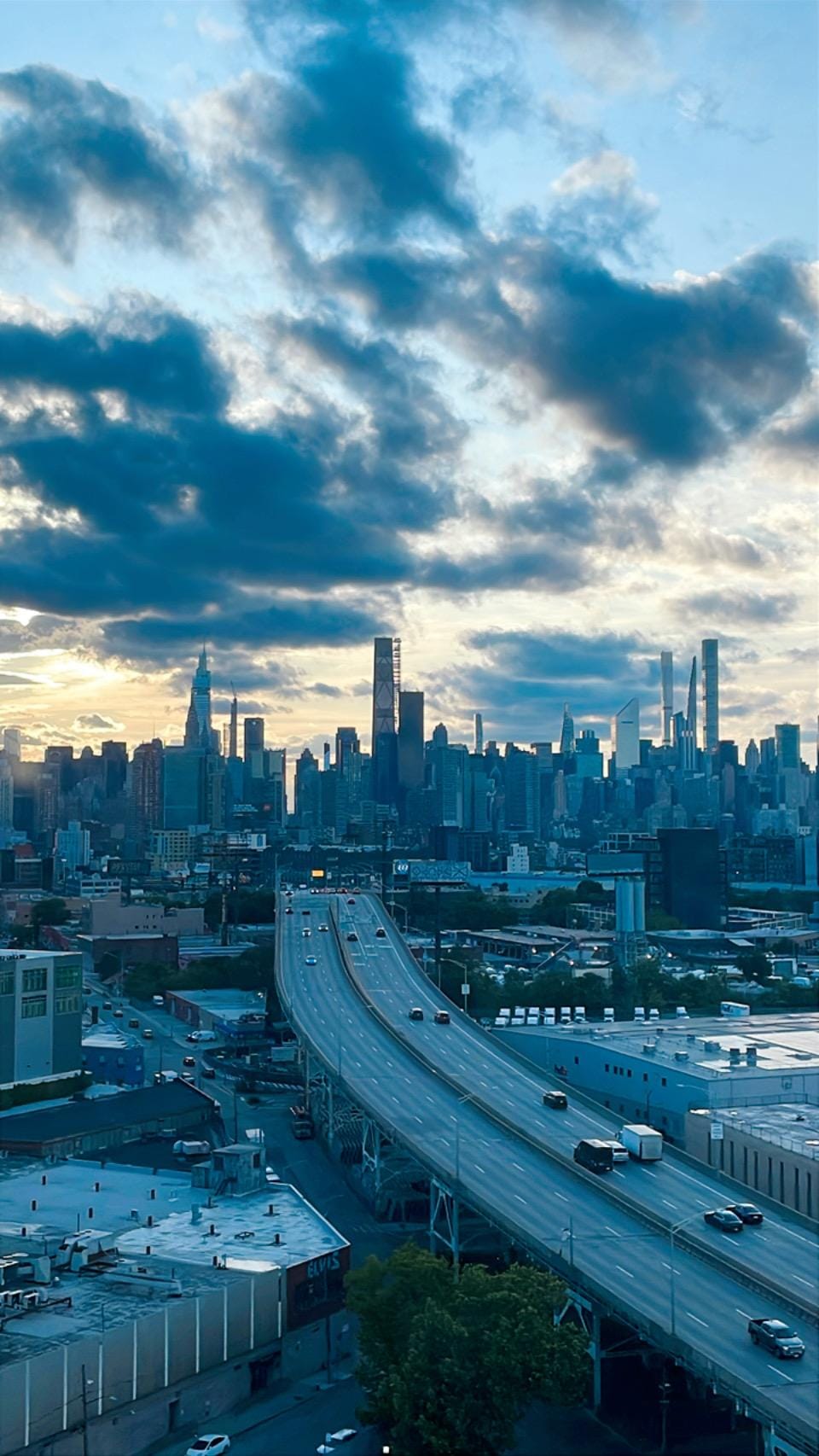 From the 16th floor