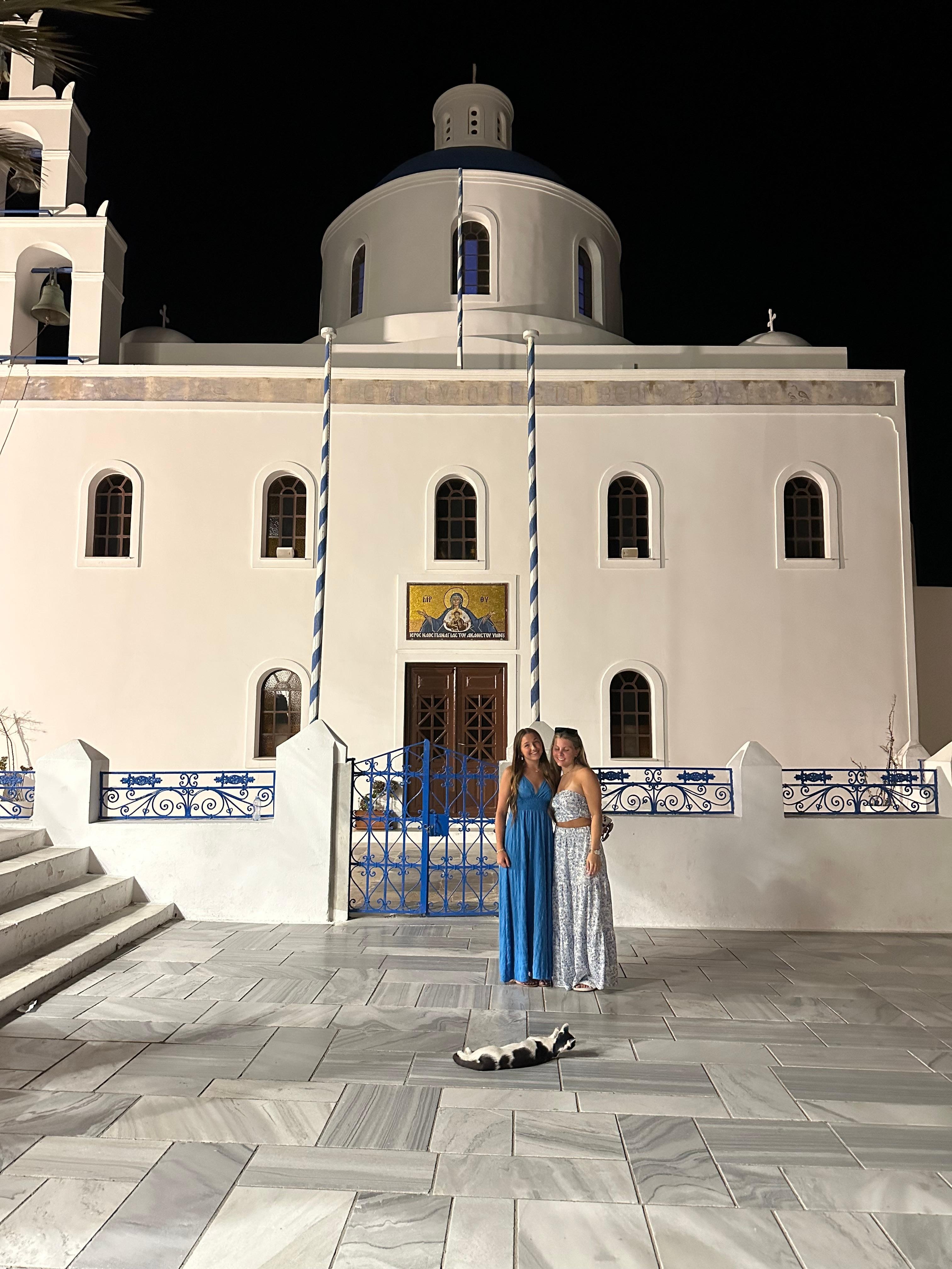 All by ourselves with the church