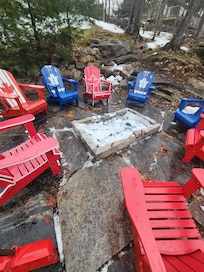 Fire pit, beautiful spot