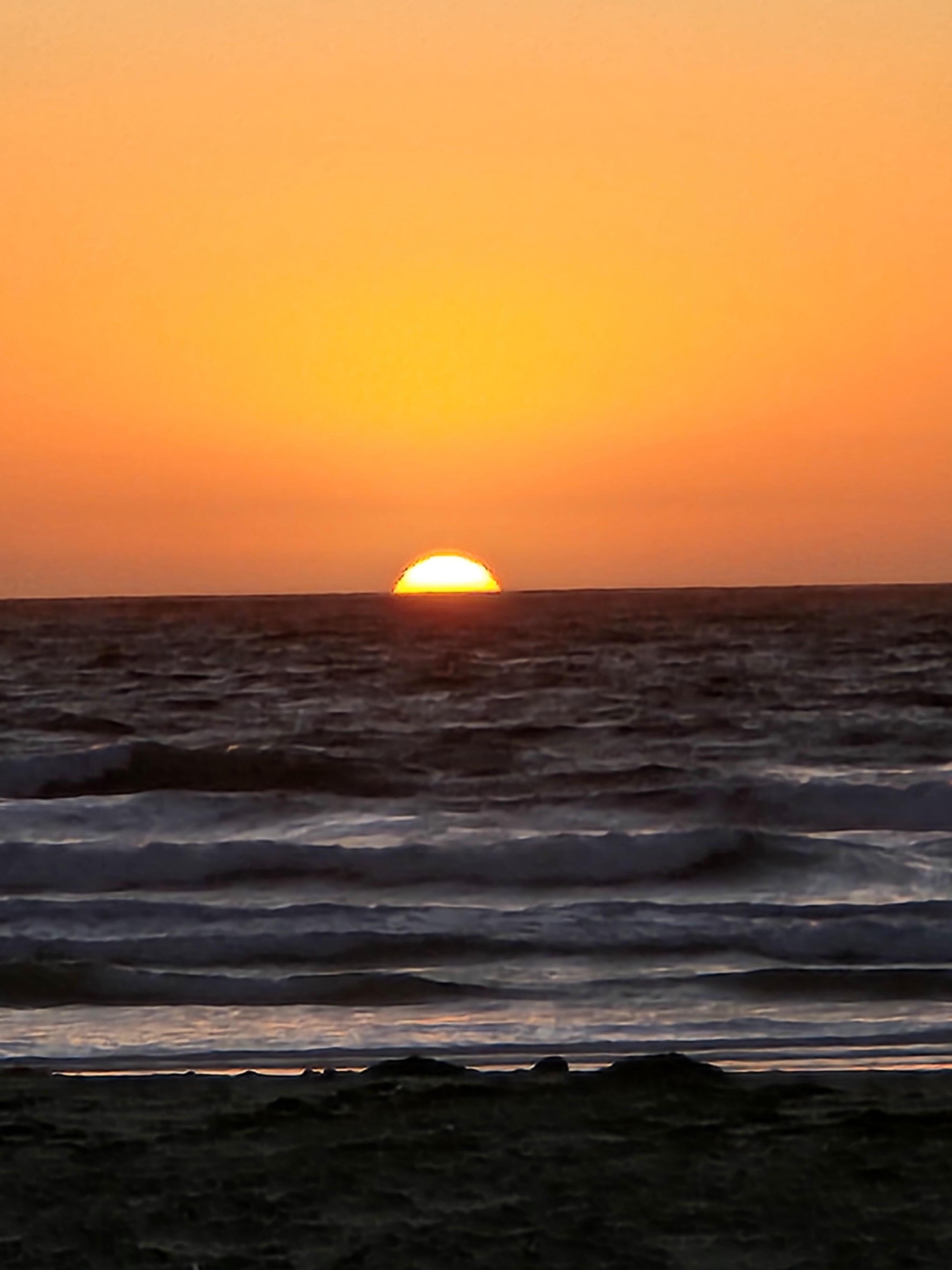 Perfect beachfront spot for sunset goers.