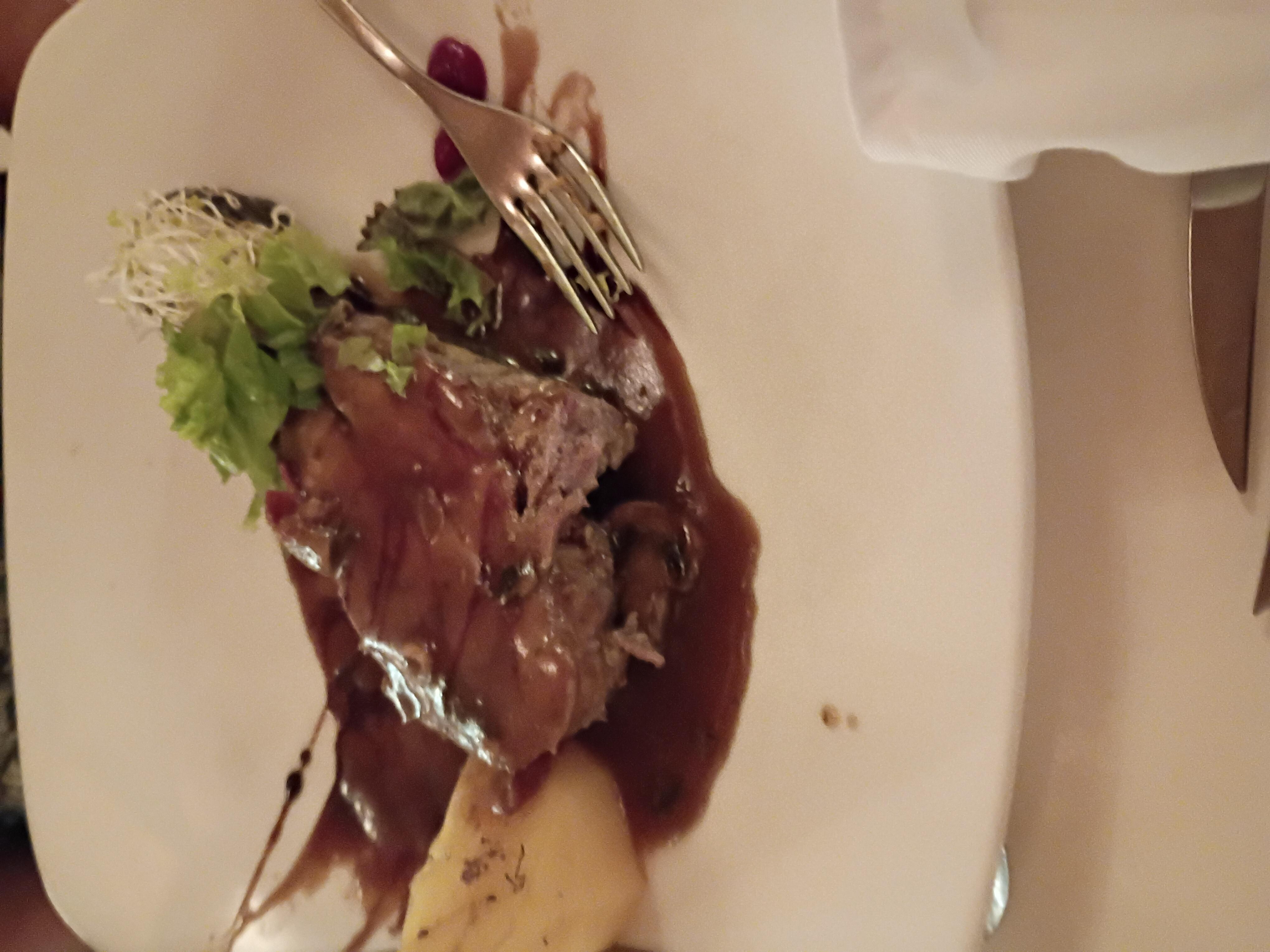 Steak was delicious 