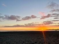 Sunset just steps from stay