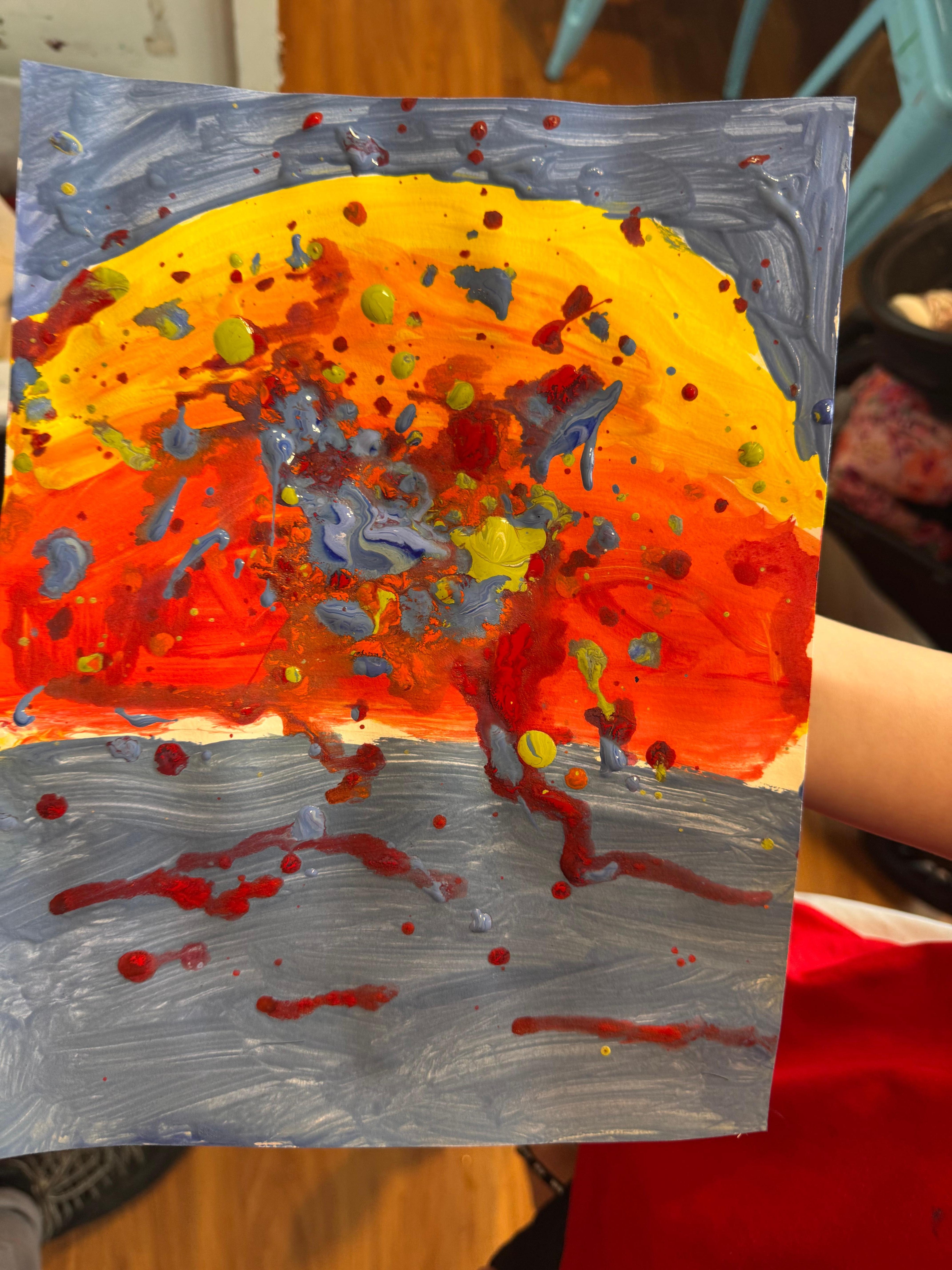 Great community art area in sand point 