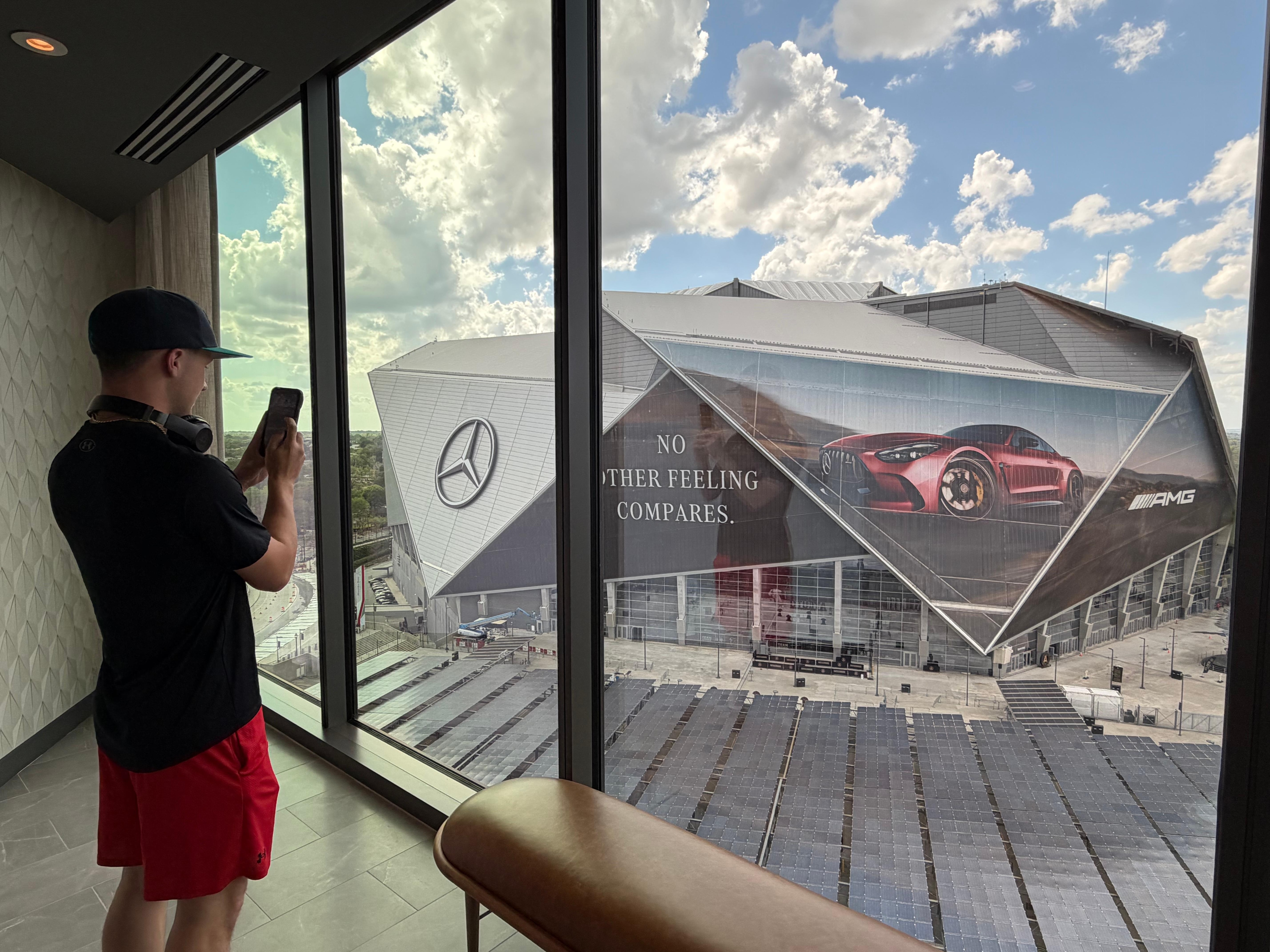 View from the 8th floor. 