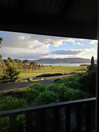 View from the cottages