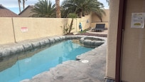Pool and spa