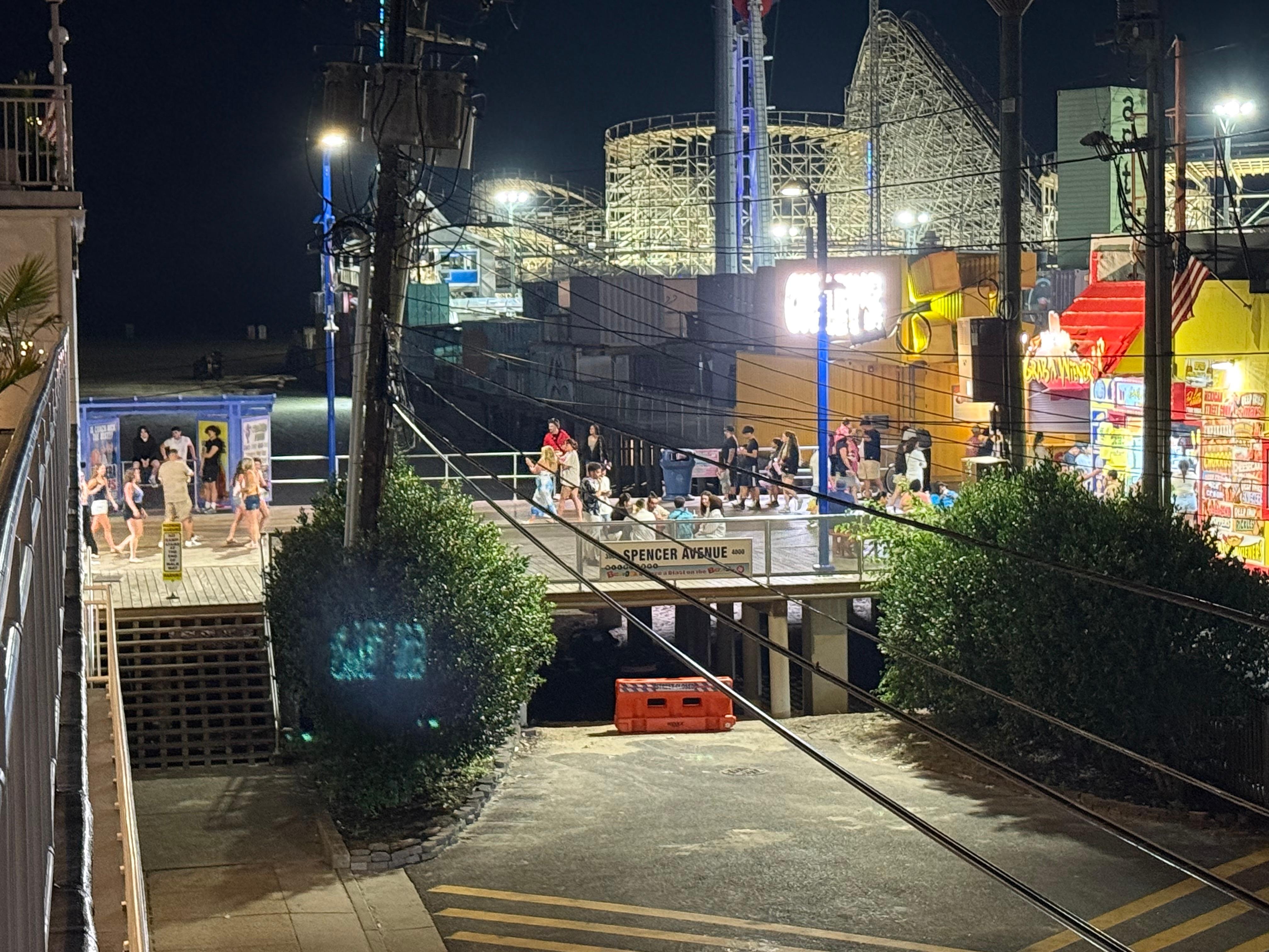Cutlets is at the corner entering the boardwalk